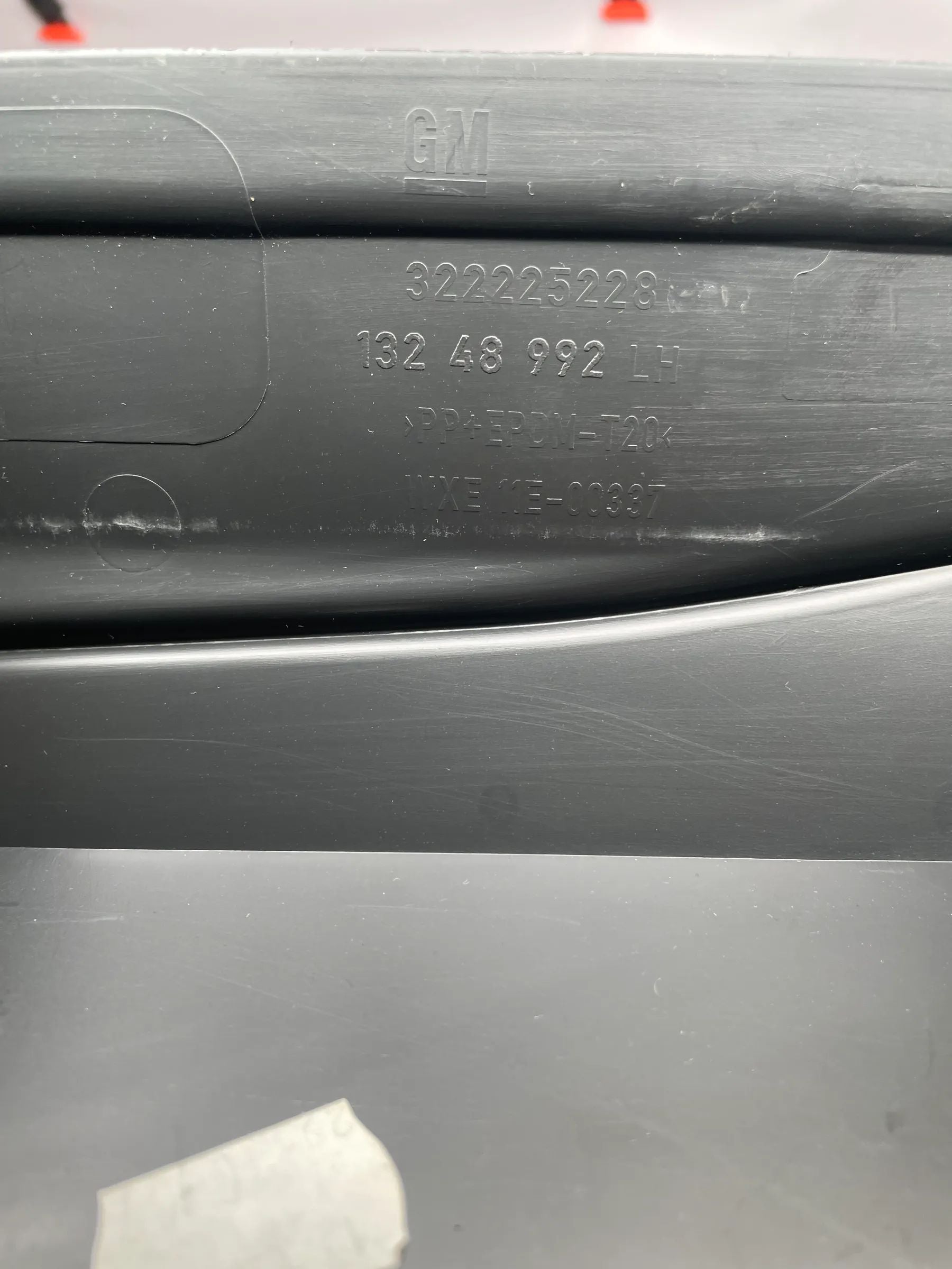 Original Opel Zafira (A05) Verkleidung Fußraum Links 13248992