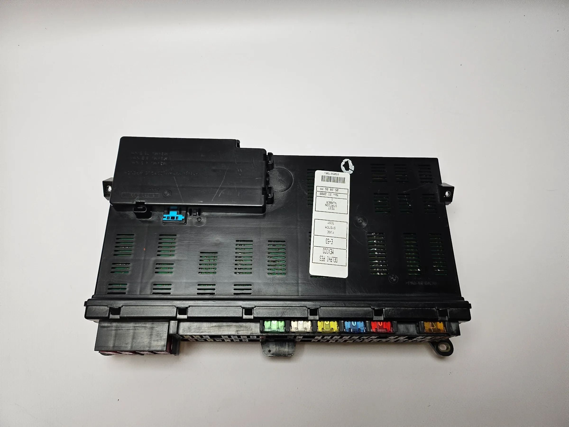 Unidad de control original BMW X5 tipo E53 caja de fusibles 6907395