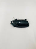 Poignée de porte avant droite d'origine Volvo S60 conduite à droite vert foncé avec serrure