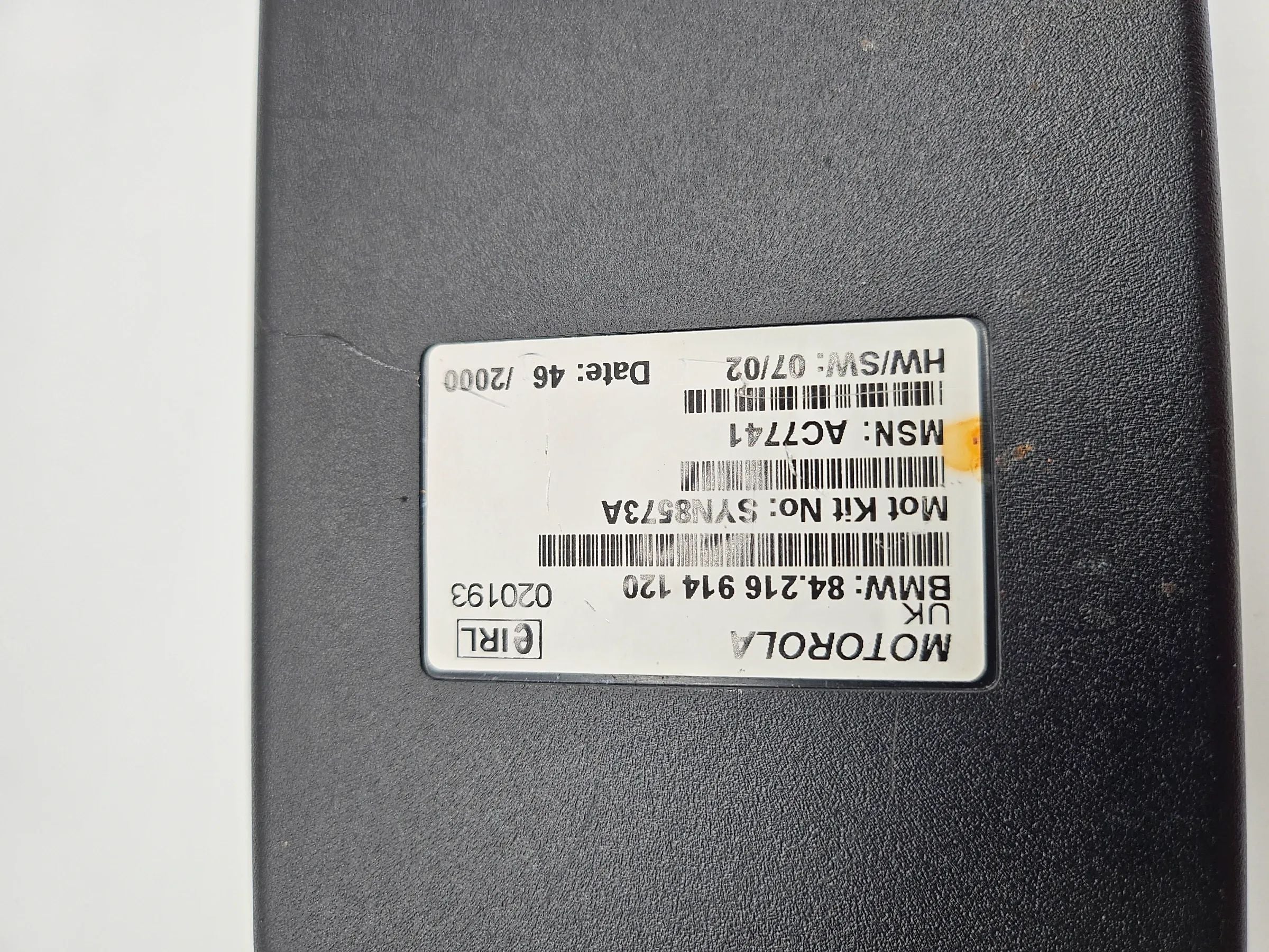 original Tecnologia mãos-livres de carregamento BMW E39 84.216 914 120 84216914120 auto-veritas