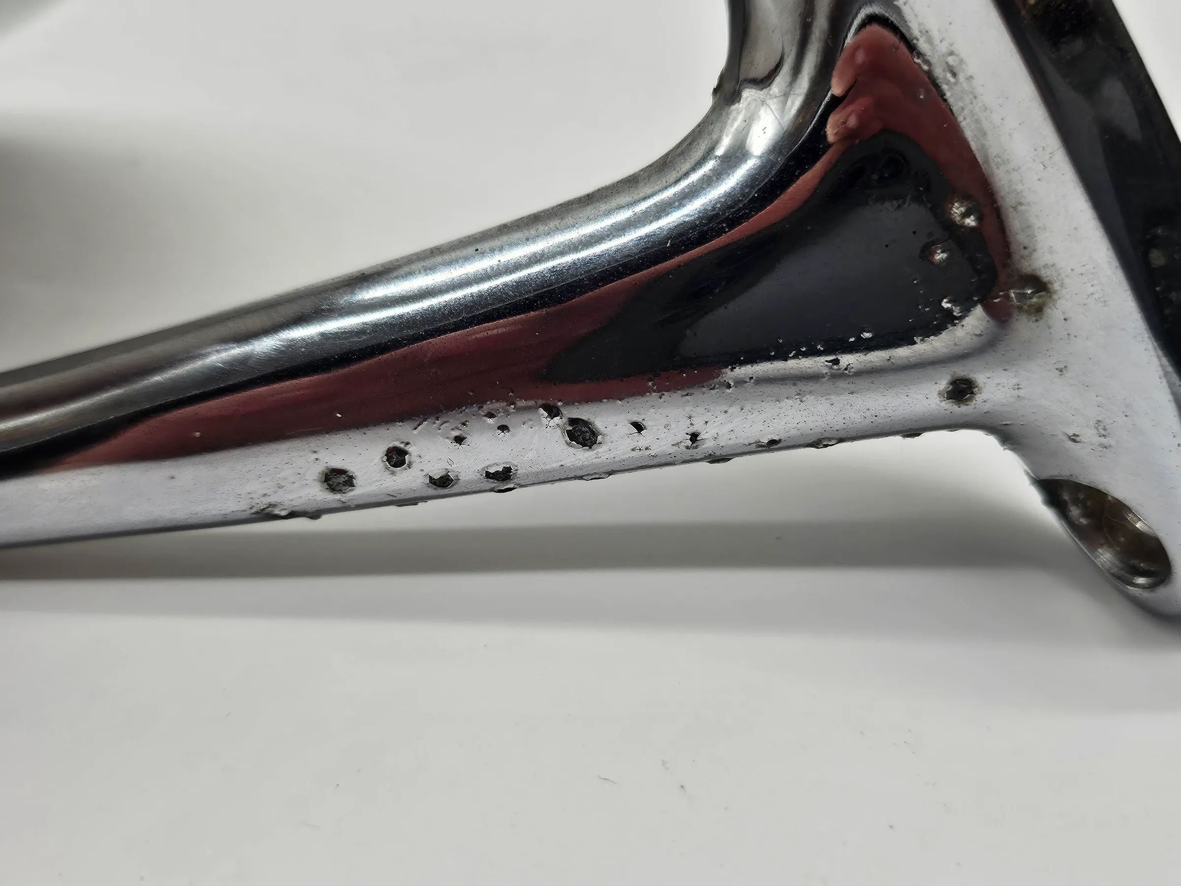 ORIGINAL Chrom Opel Lusterko lewe Rekord C Commodore A Kadett B GT 2899677