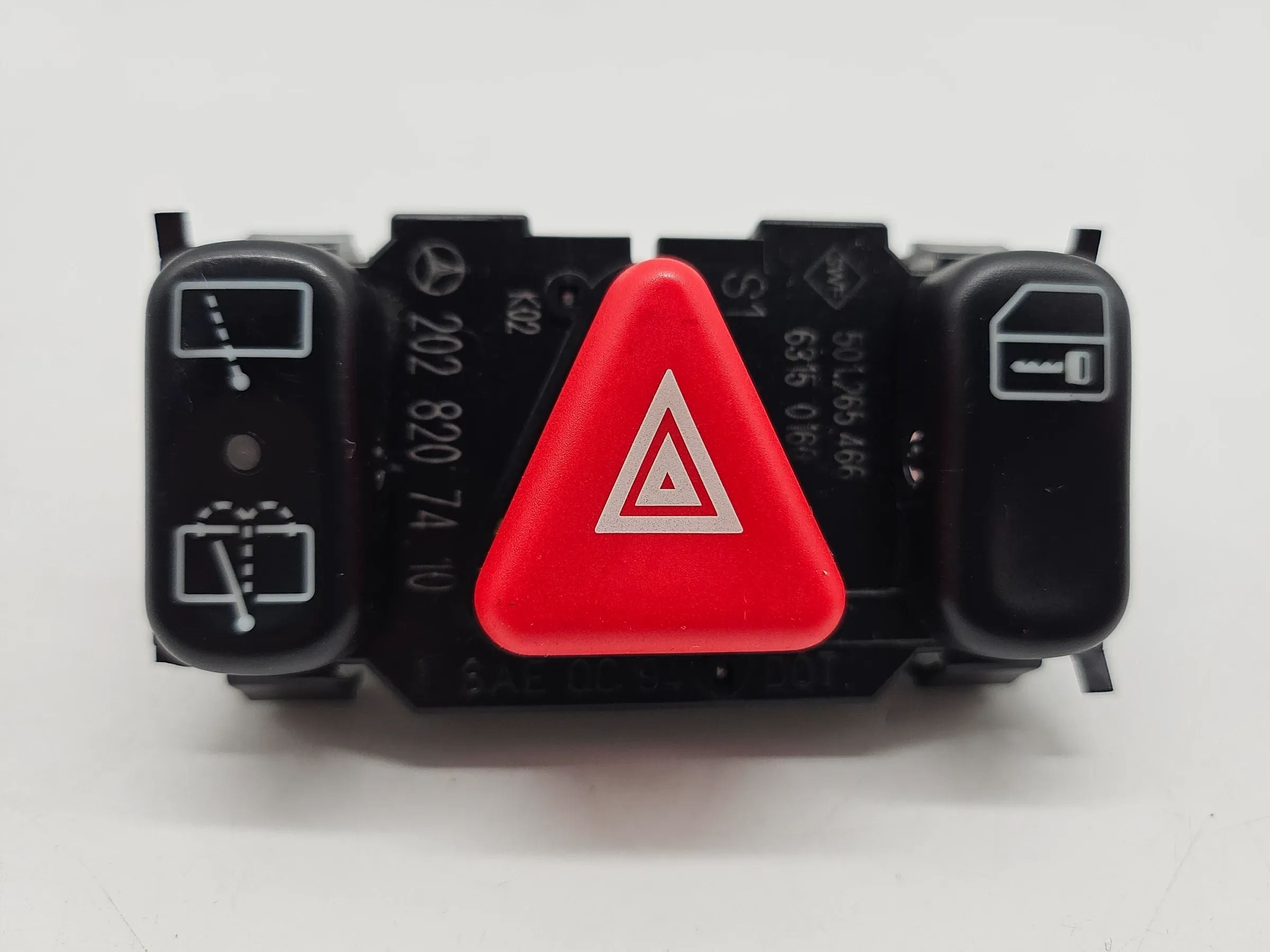 Original Mercedes-Benz C-Klasse W202 Interruptor de Pisca-alerta A2028207410