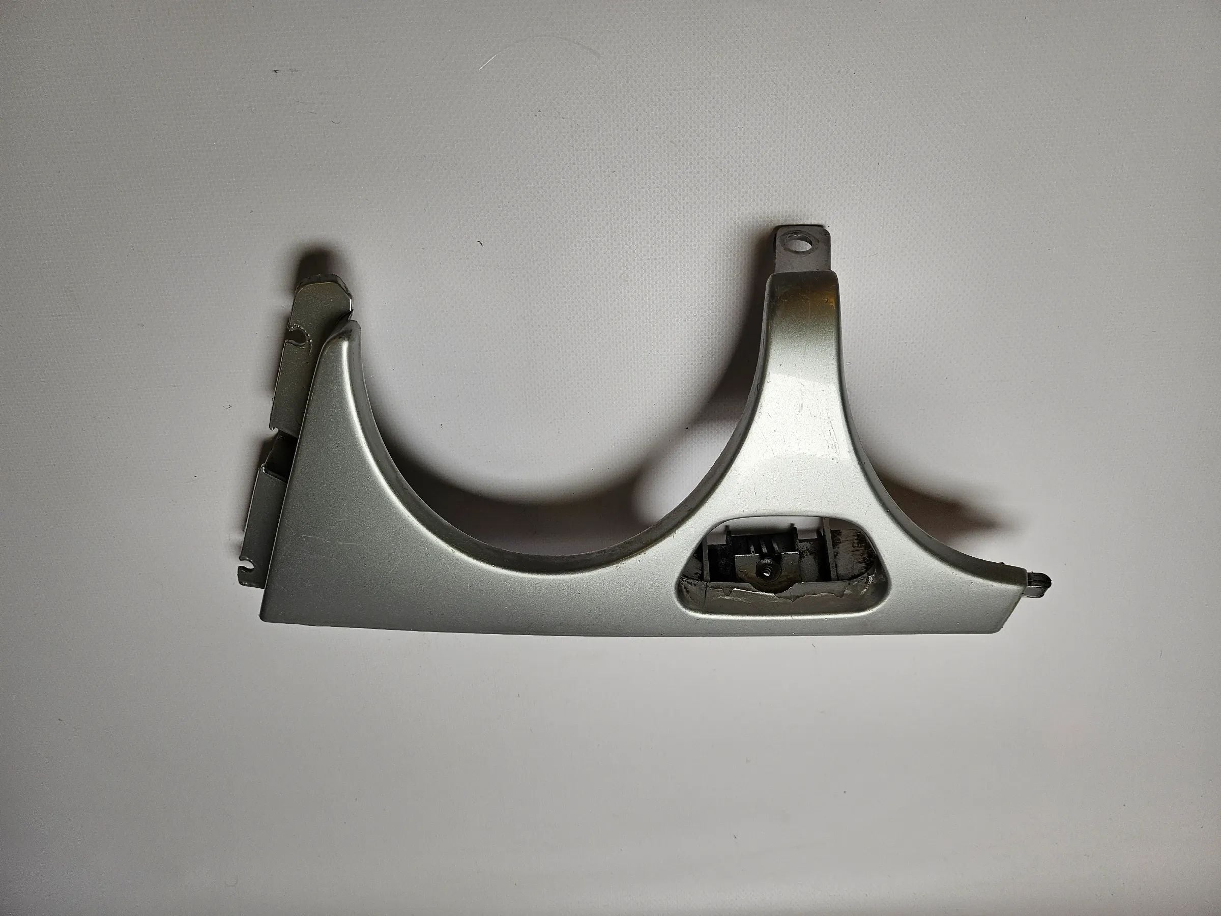 Original Mercedes W210 Embellecedor del faro izquierdo plateado A2108200312