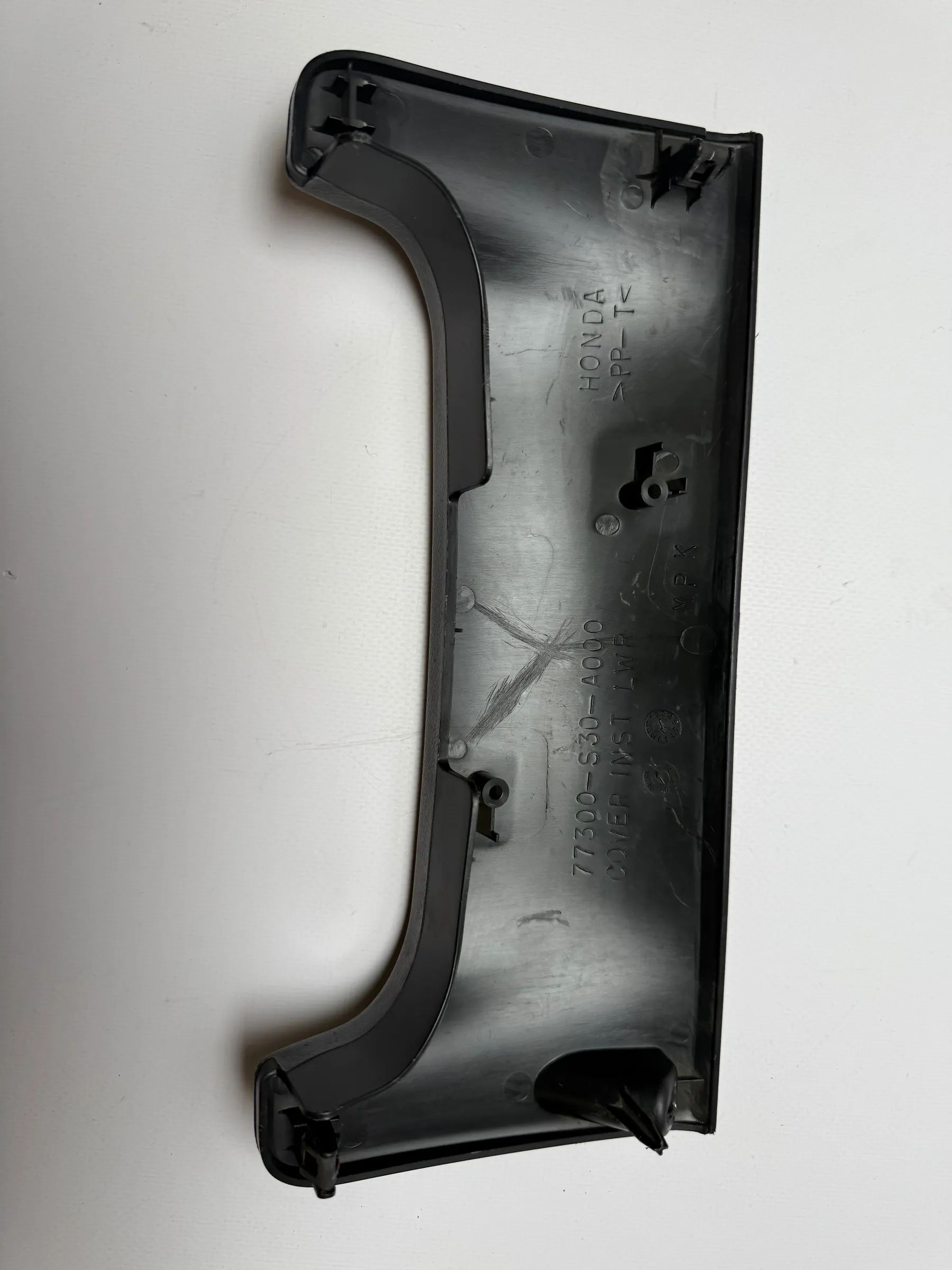 Original HONDA PRELUDE steering wheel cover instruments 77300S30A000 