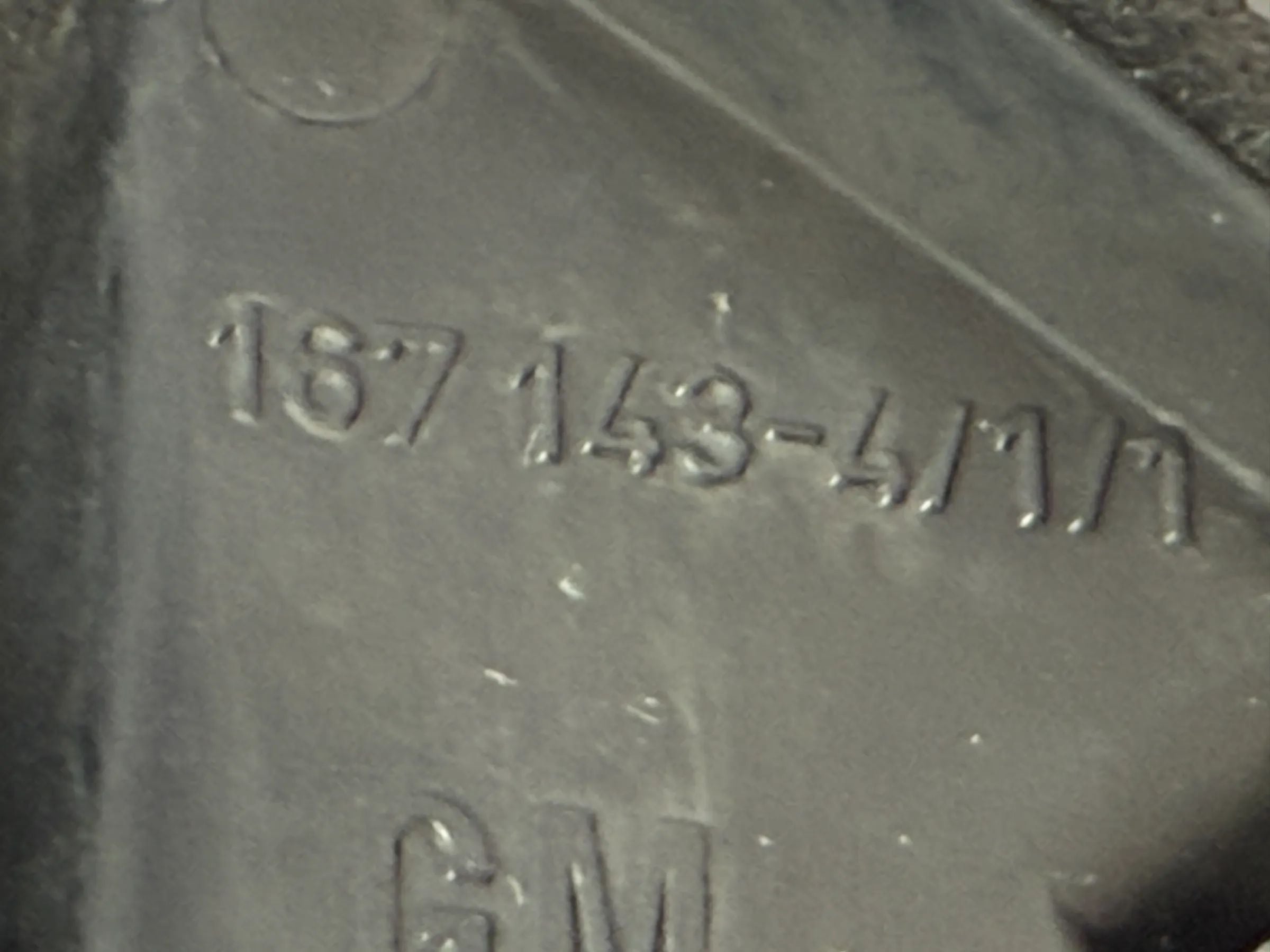 Rétroviseur extérieur gauche Opel Kadett E Argent 167 143-4/1/1 / E10017165