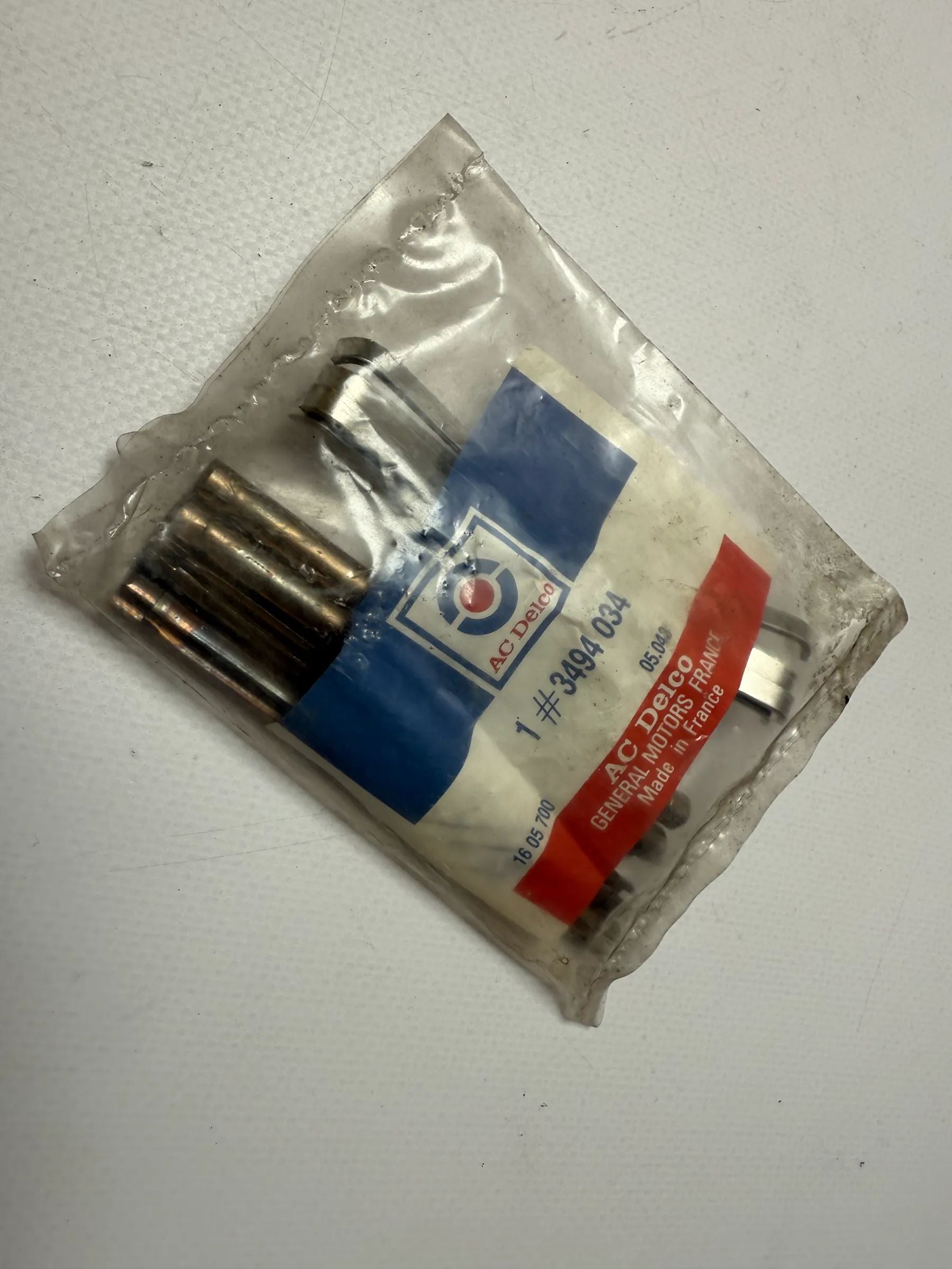 Original AC Delco Opel ASCONA CORSA KADETT Kit Accessoires, Plaquettes de Frein 3494034