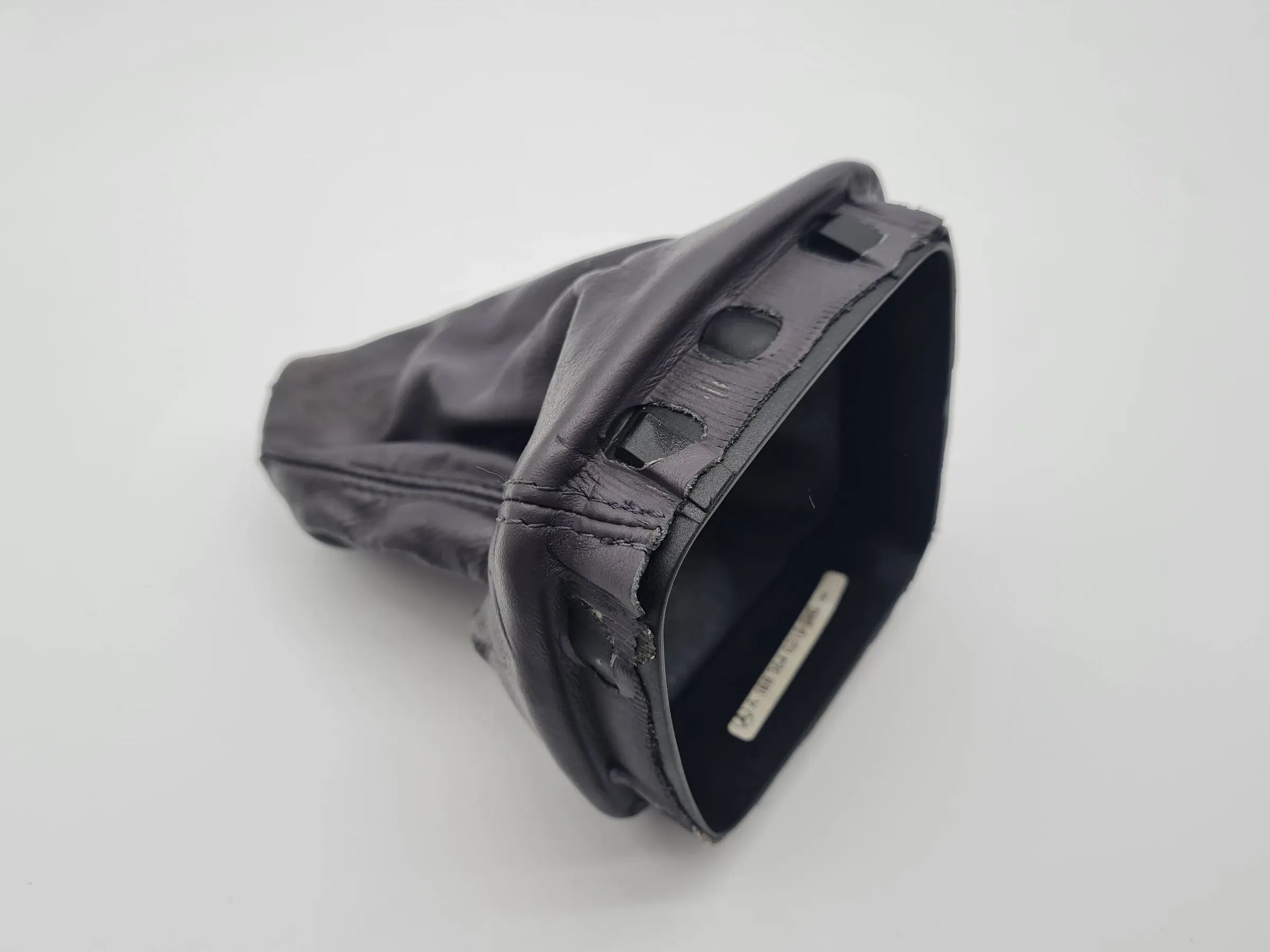 Original Mercedes-Benz A-Klasse Schaltmanschette / Schaltknauf Grau, A1683640710