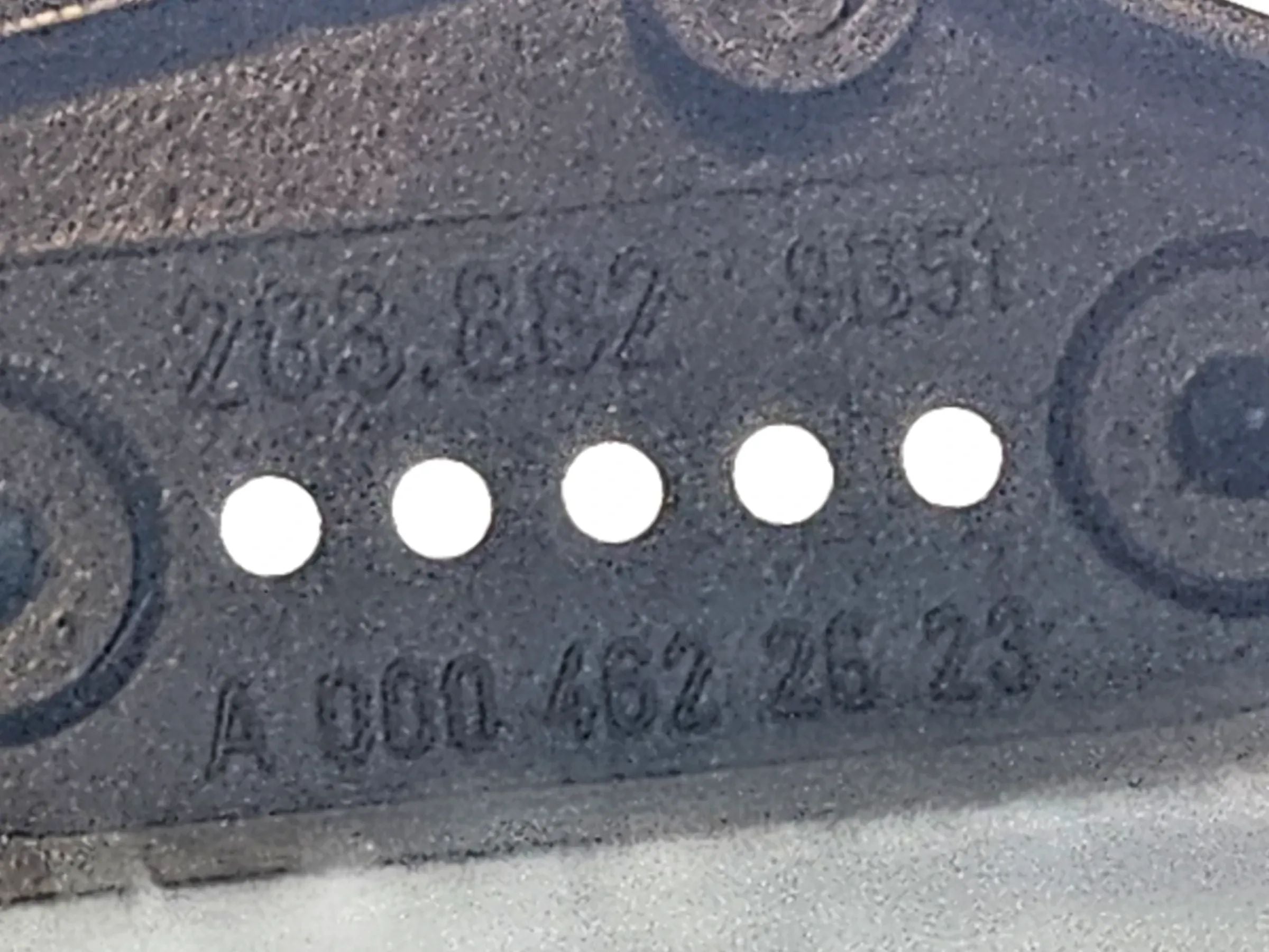 ORIGINAL MERCEDES-BENZ C-KLASSE W203 Lenksäule Verkleidung A0004622623