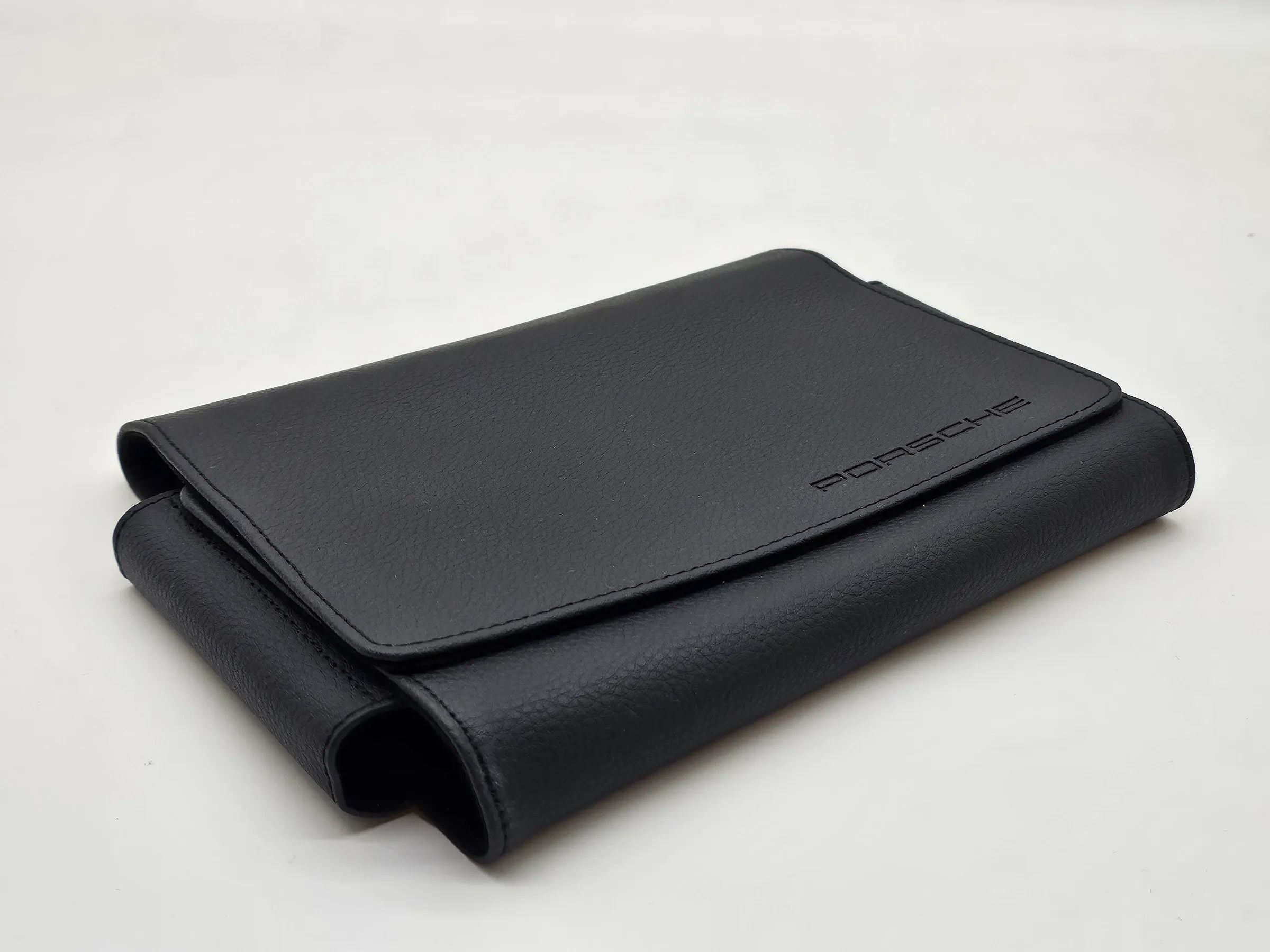 Original PORSCHE 911 CARRERA  Typ 991 Bordmappe leder schwarz