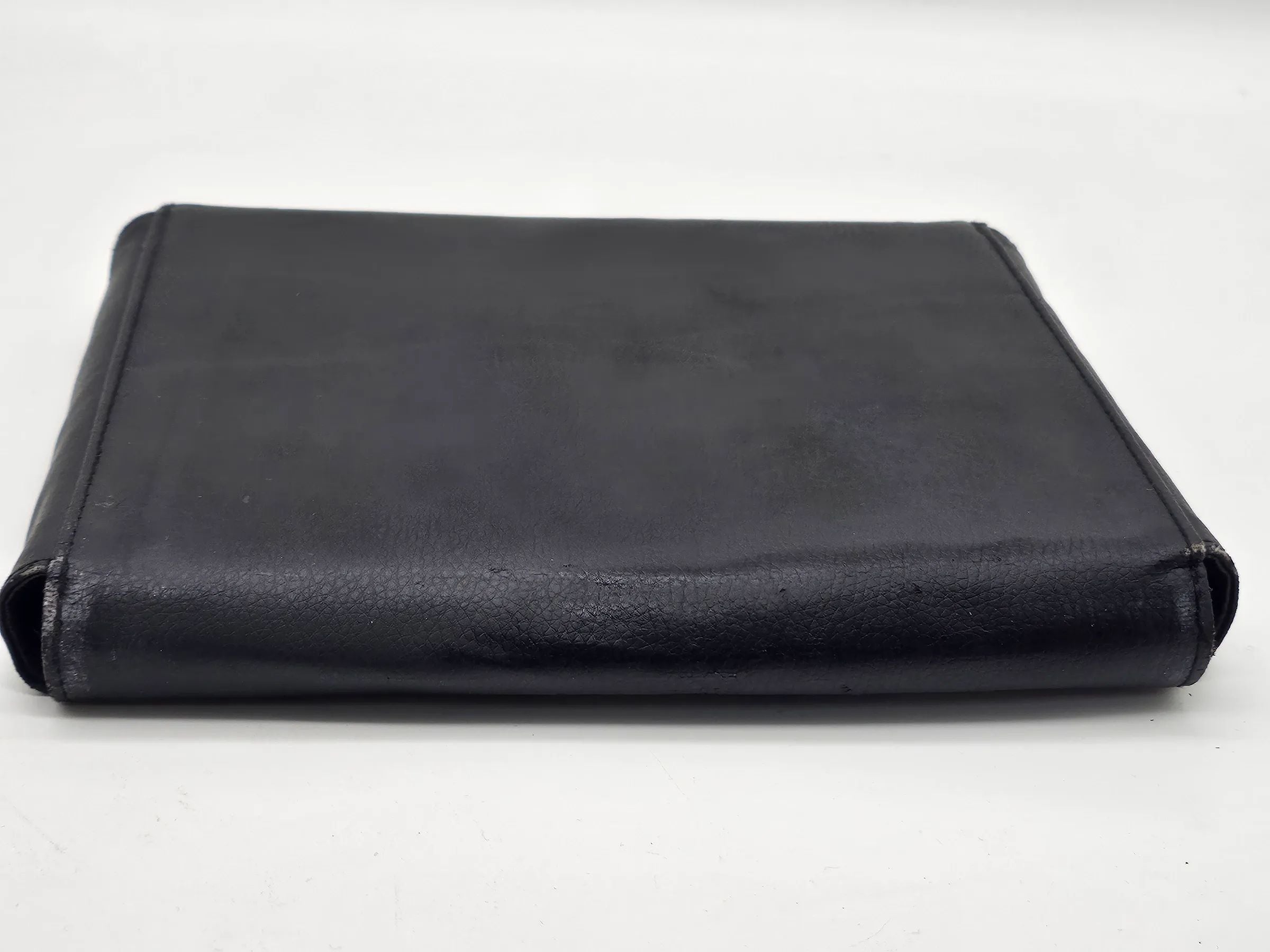 Original Alpina BMW E90 E91 D3 Bordmappe Leder Schwarz