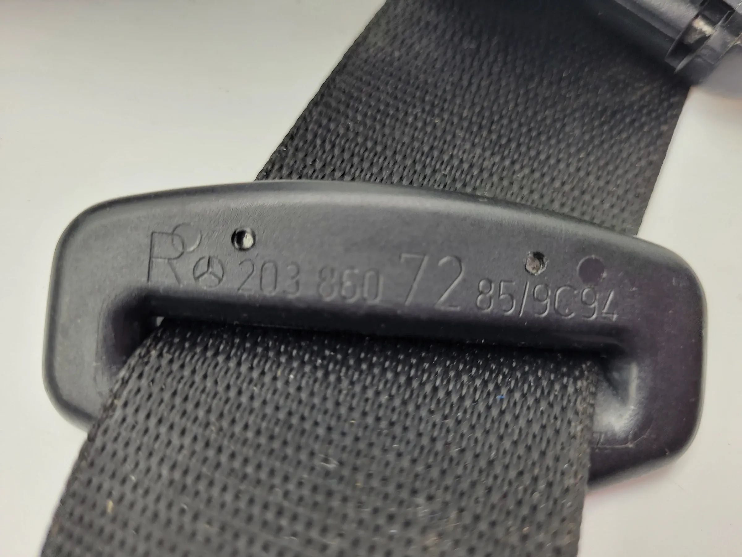 Original Mercedes-Benz C-Klasse (W203) Sicherheitsgurt Rechts 6015903