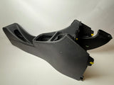 Original Opel Zafira A T98 center console including air vent black 90590782 