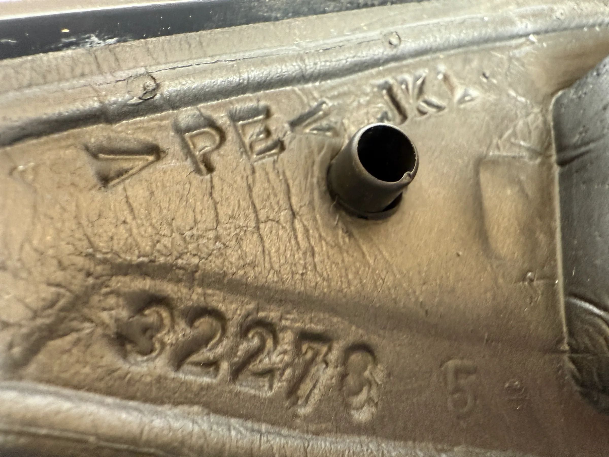 Original Volvo V40 (645) Exterior Mirror Side Mirror Right Silver 32278