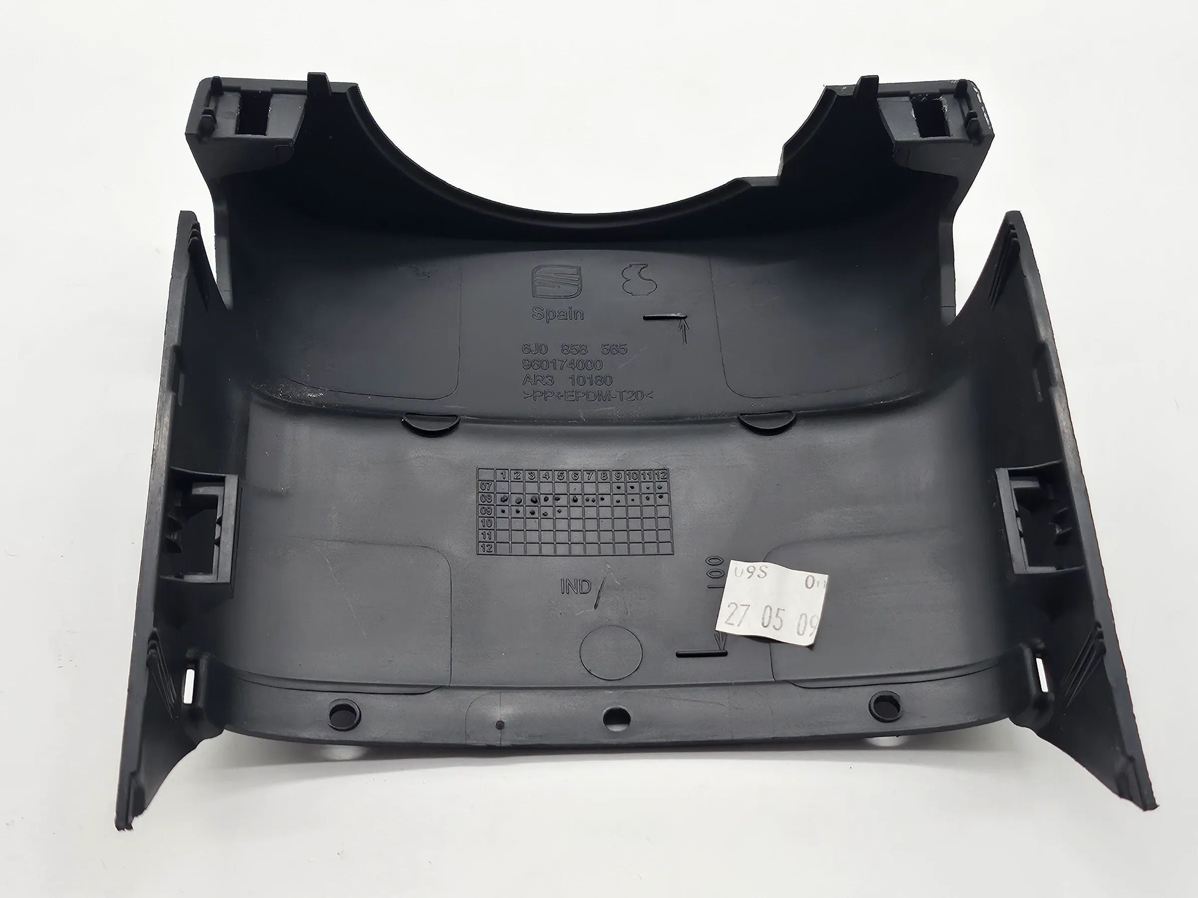 Original Seat Ibiza 6J Cover Trim Steering Column Top 6J0858565