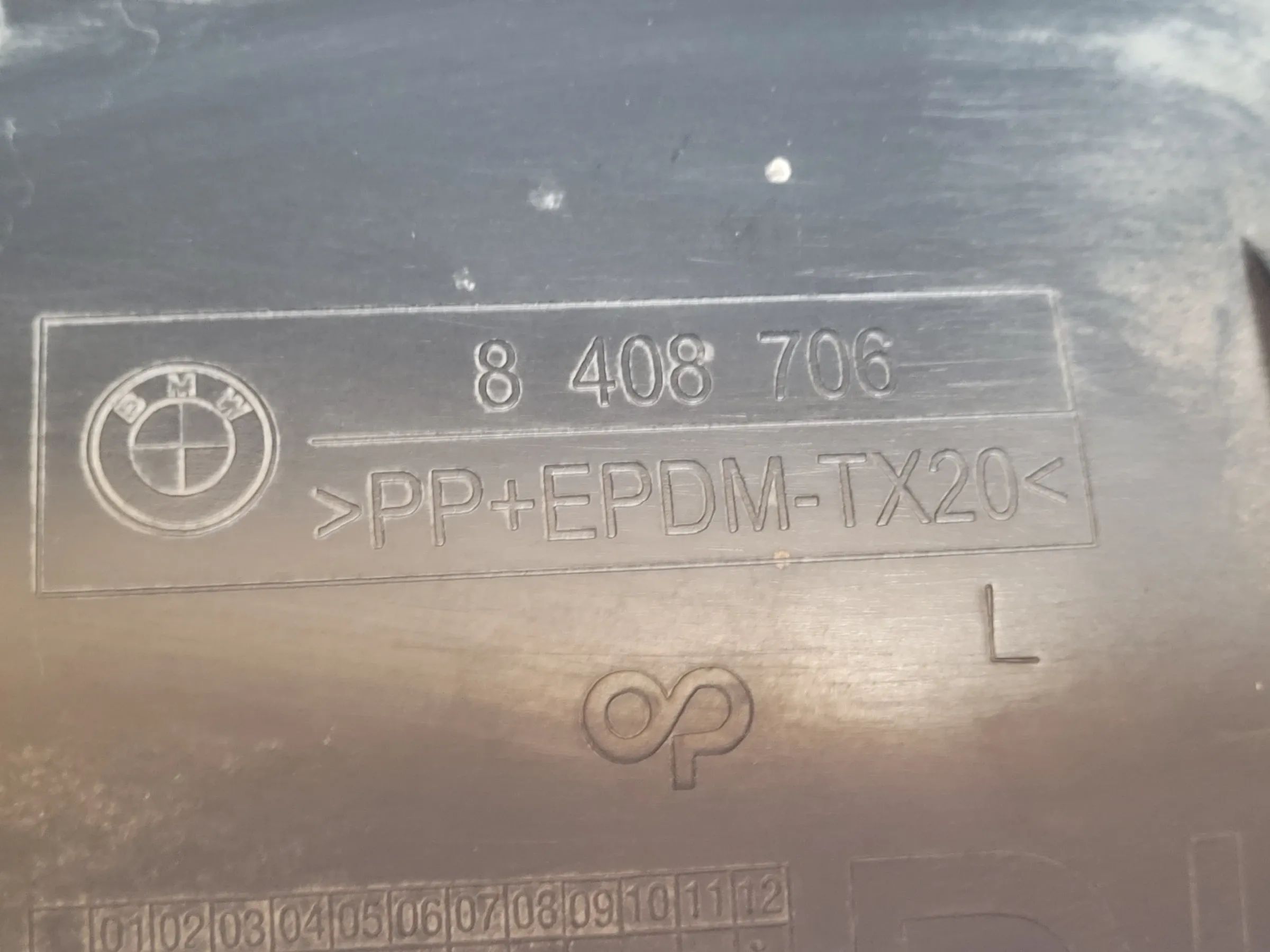 Original BMW X5 (E53) Seitenschweller Schwellerleiste Rechts 8408706