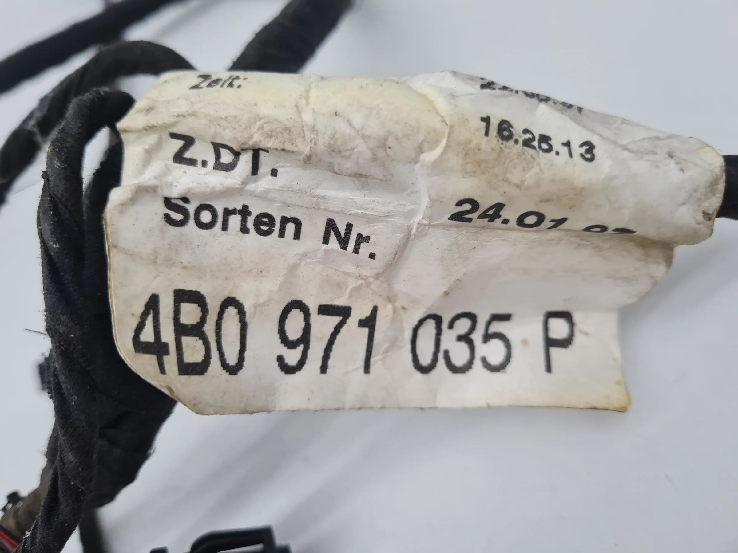 Original Audi A6 (4B2/4B4) Türkabelbaum Tür Hinten, 4B0971035P