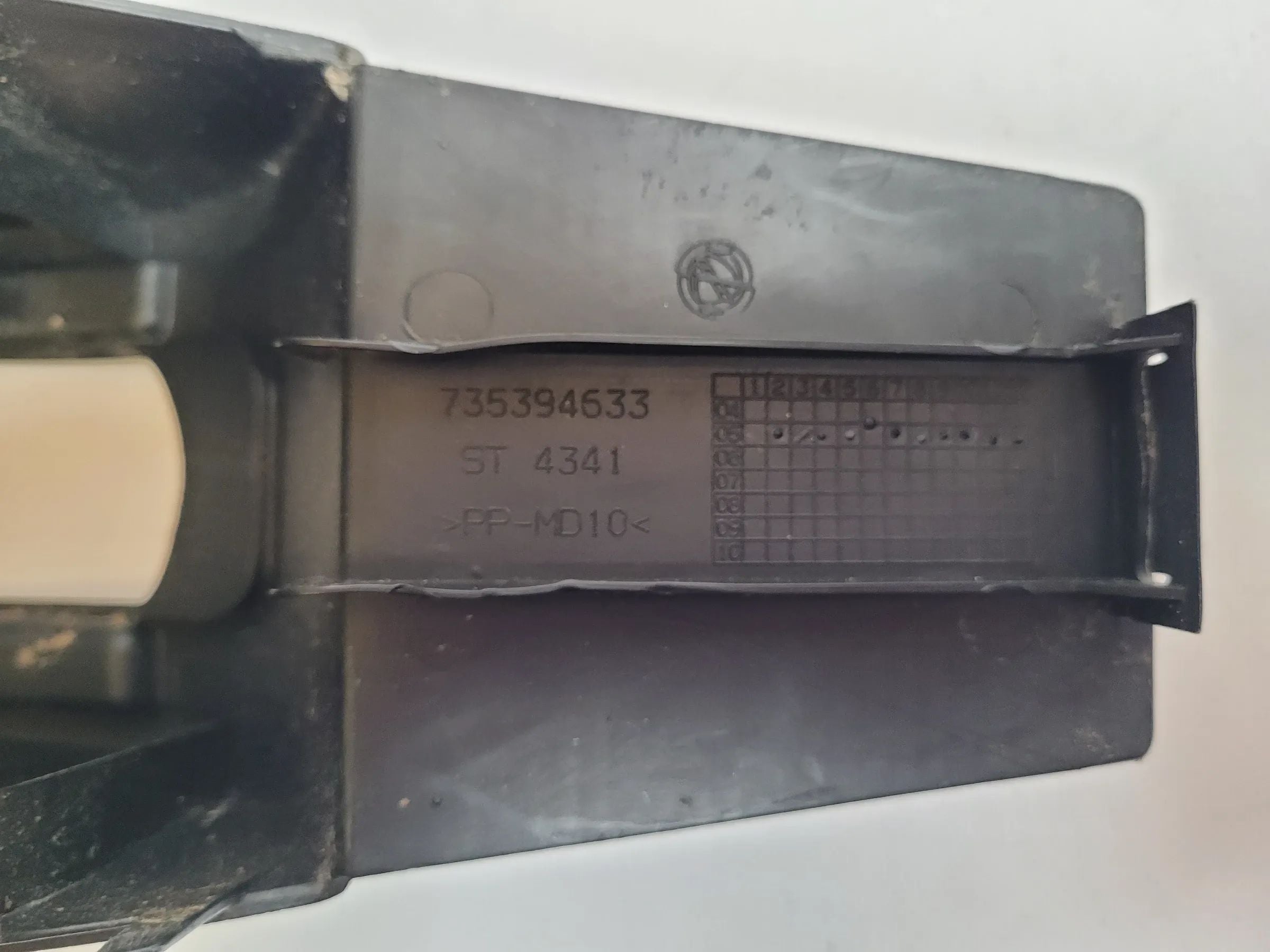 Original Fiat Punto Grande (199) Verkleidung Mittelkonsole 735394633