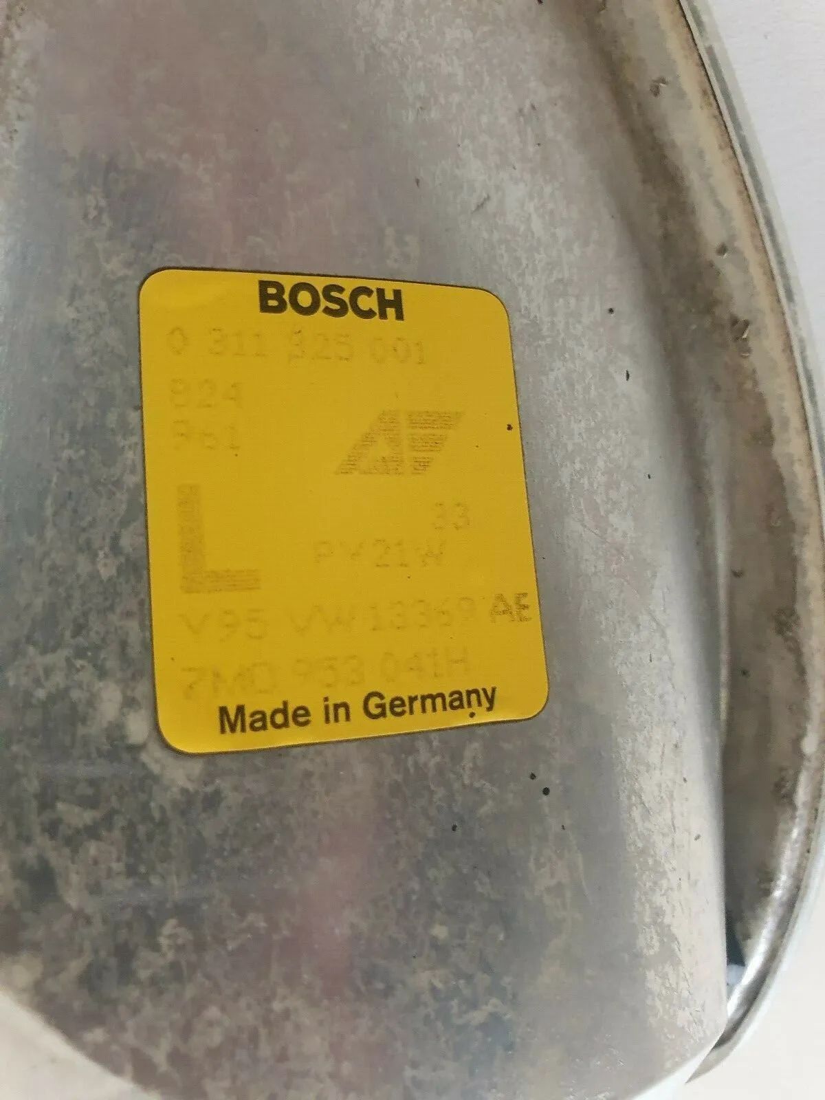VWシャラン7M 1995年 純正 Bosch 0311325001 7M0953041F 左フロントウインカー