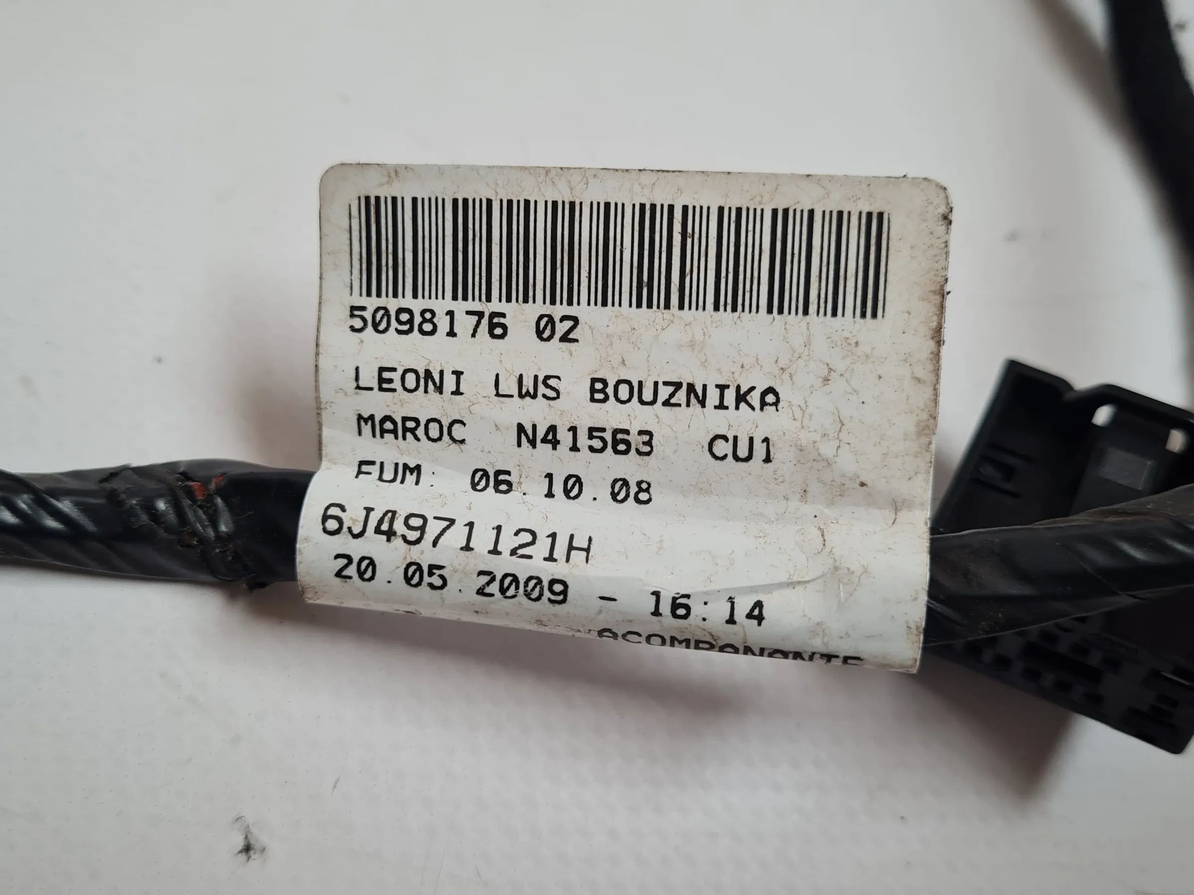 Seat Ibiza IV 6J5/6P1 Türkabelbaum Vorne Rechts 6J4971121H (Original)