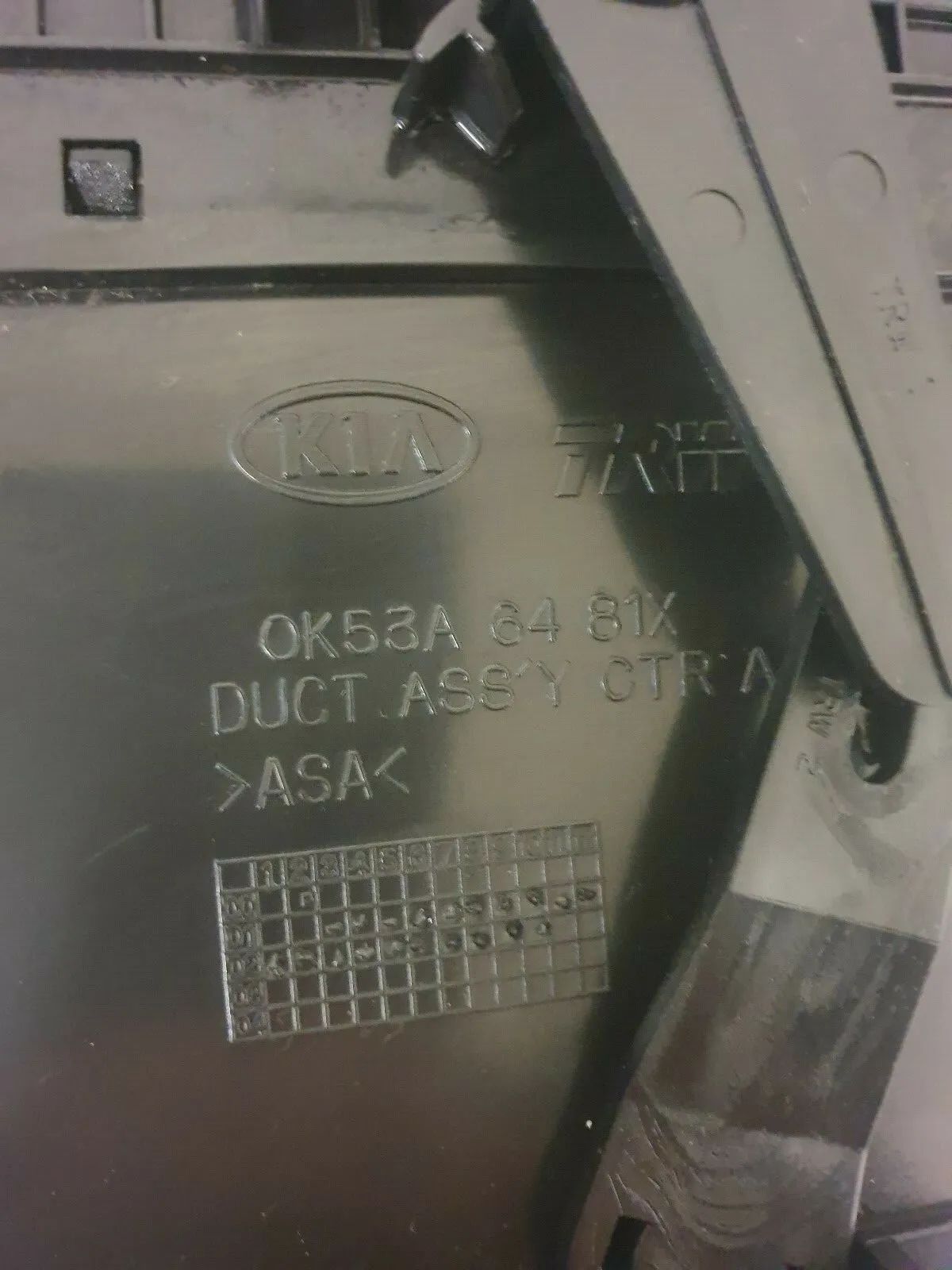 ⭐⭐⭐ original KIA CARNIVAL 2 II (GQ) 2.9 CRDI Luftdüse OK53A6481X Mitte Links ⭐⭐⭐