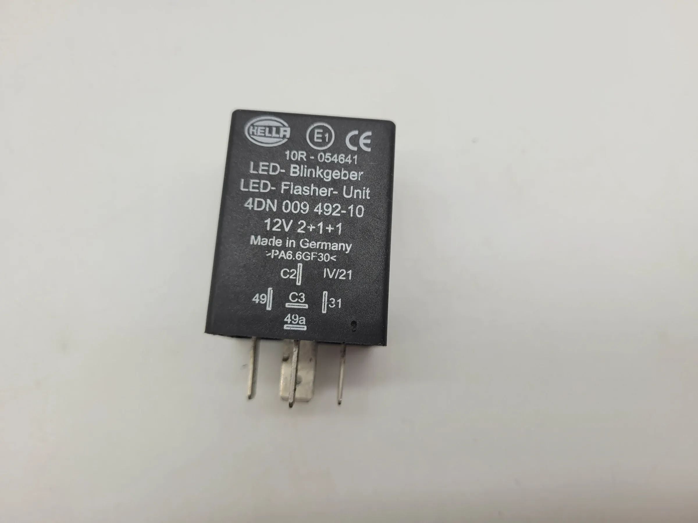 Original HELLA Blinkgeber LED gesteckt 5-polig,  4DN009492-10