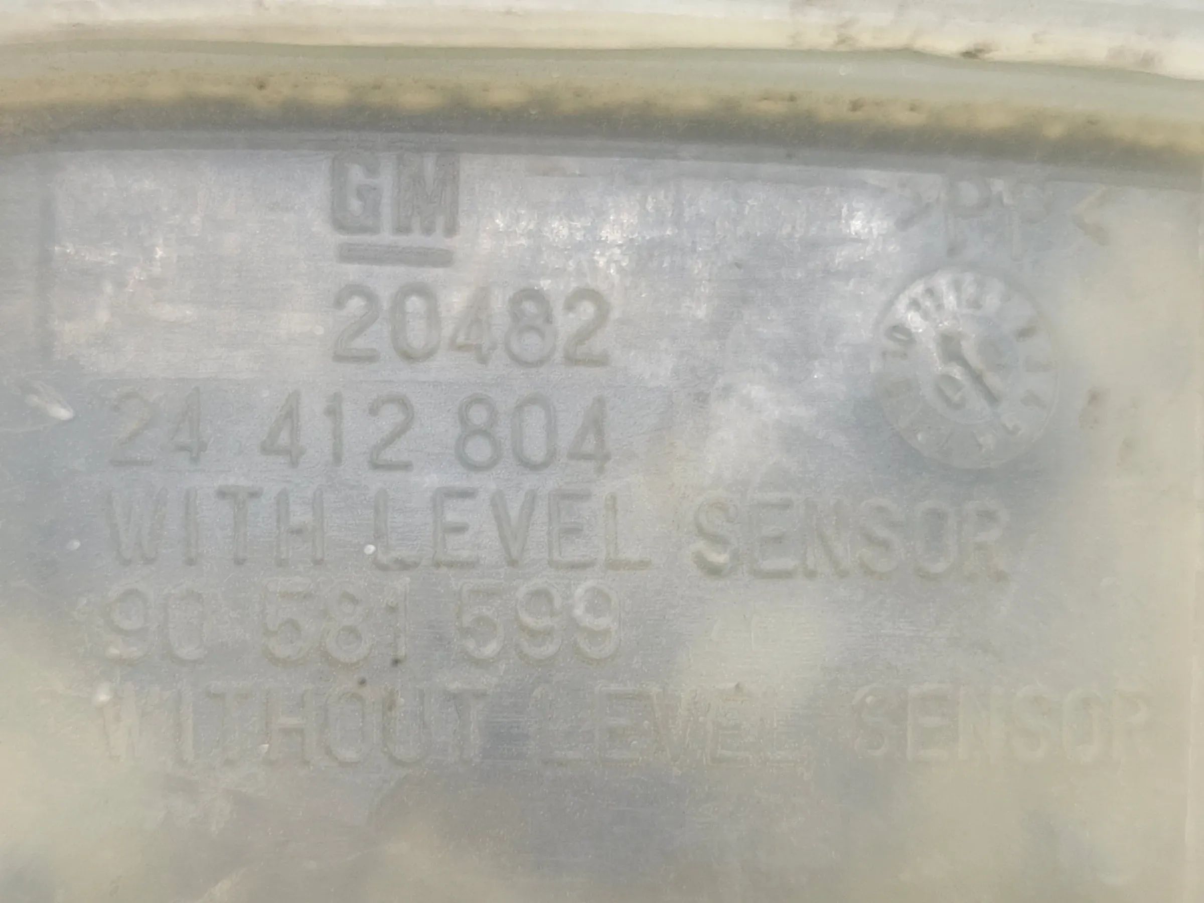 Opel Zafira A (T98) Ausgleichsbehälter Kühlwasser 24412804 Original