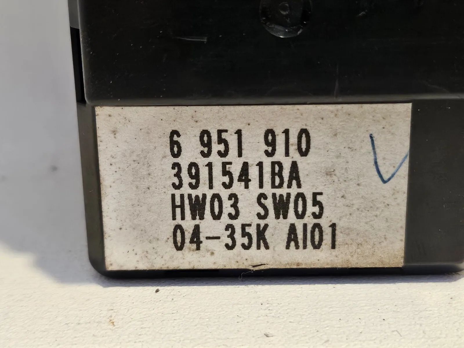 Orijinal BMW E60 E61 Sol Elektrikli Cam Kaldırma ve Ayna Düğmesi 6951910