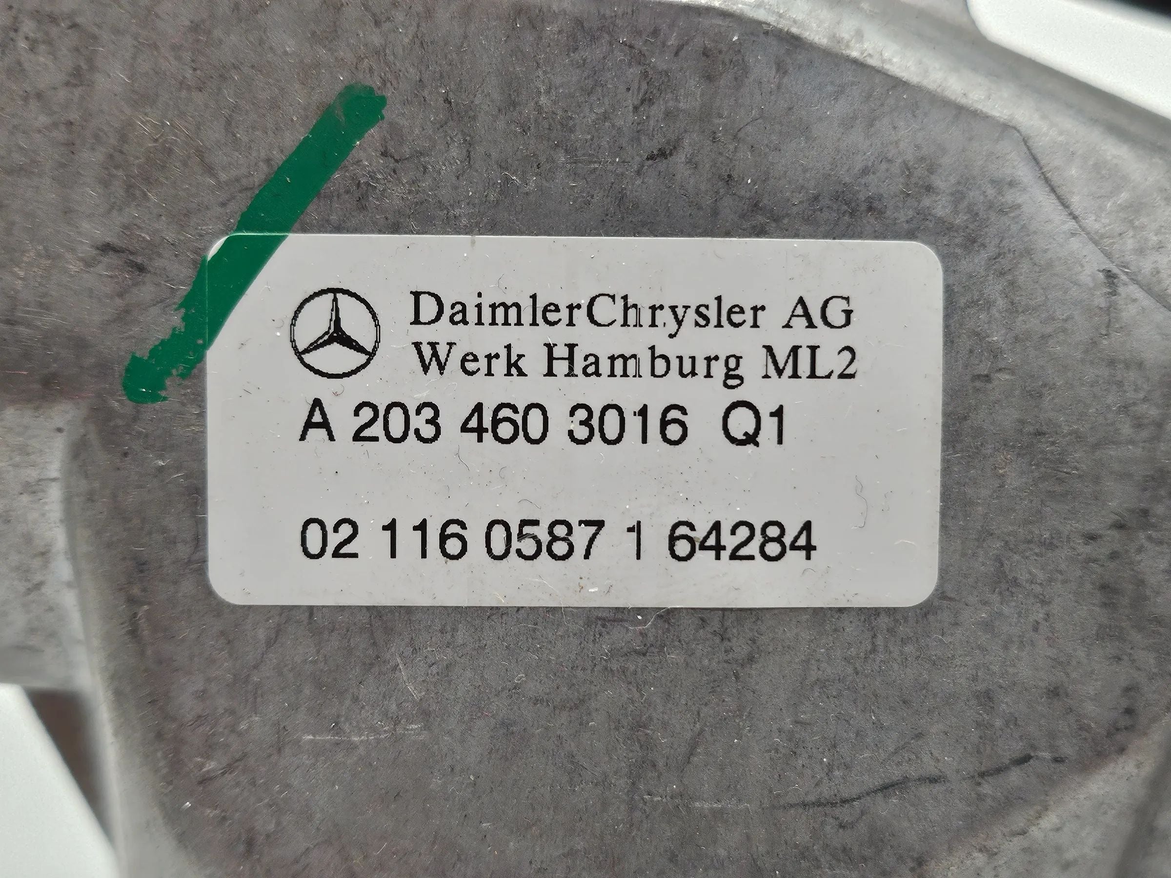 Orig Mercedes Benz W203 Cl203 Lenksäule mit Schloss A2094601516 Q1  A2034620020