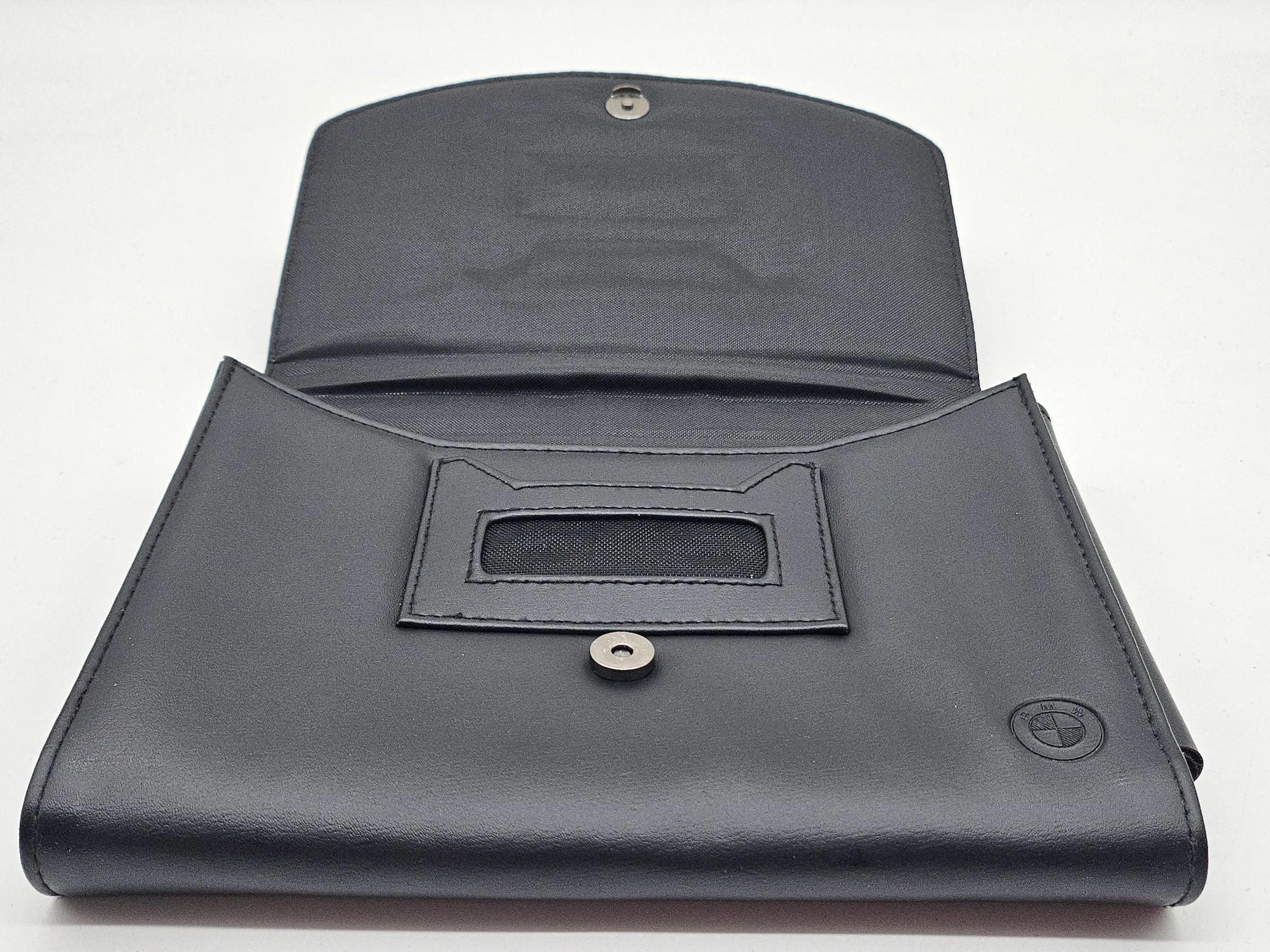 Original BMW X1 F48  Bordmappe leder schwarz