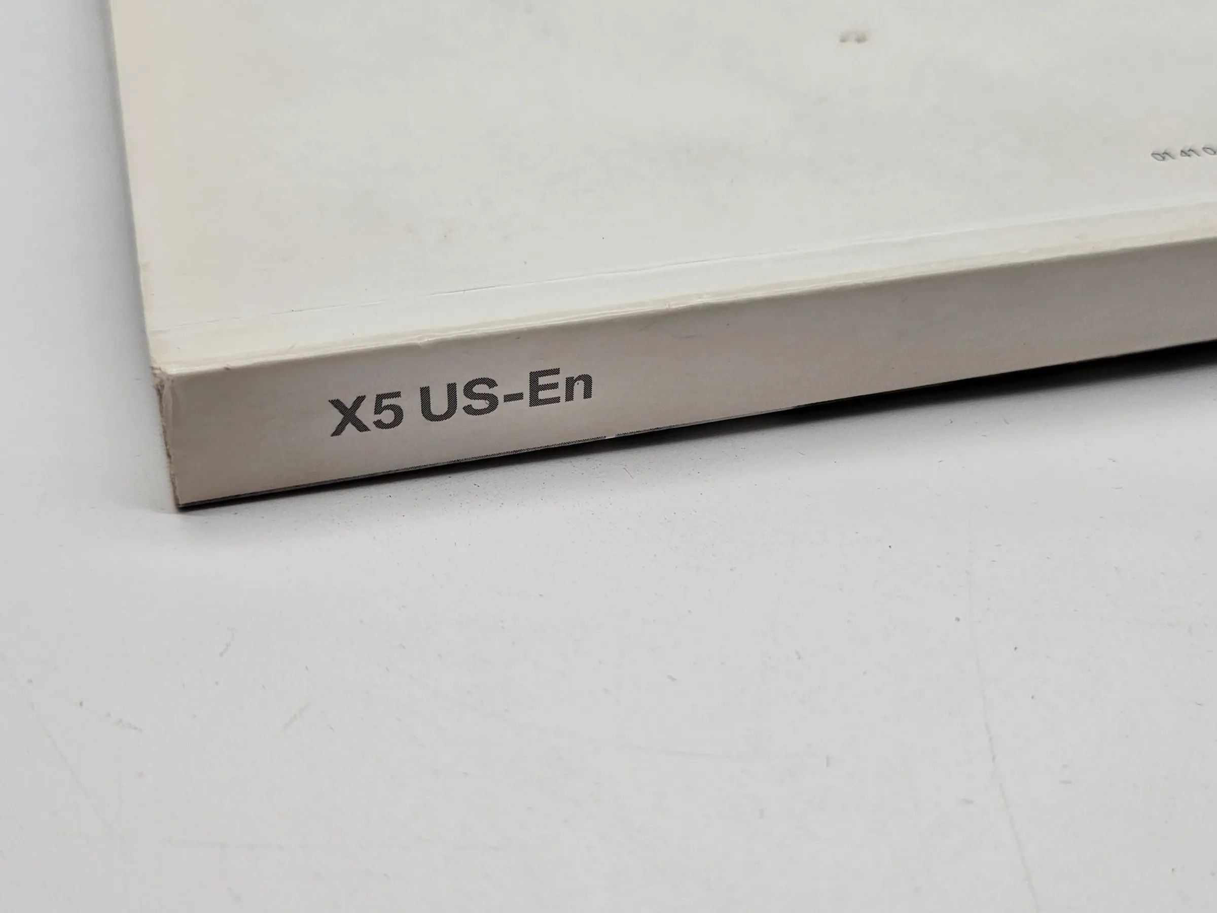 Original BMW X5 E70 3.0si 4.4i Betriebsanleitung 2007 englisch 01410014248 ue