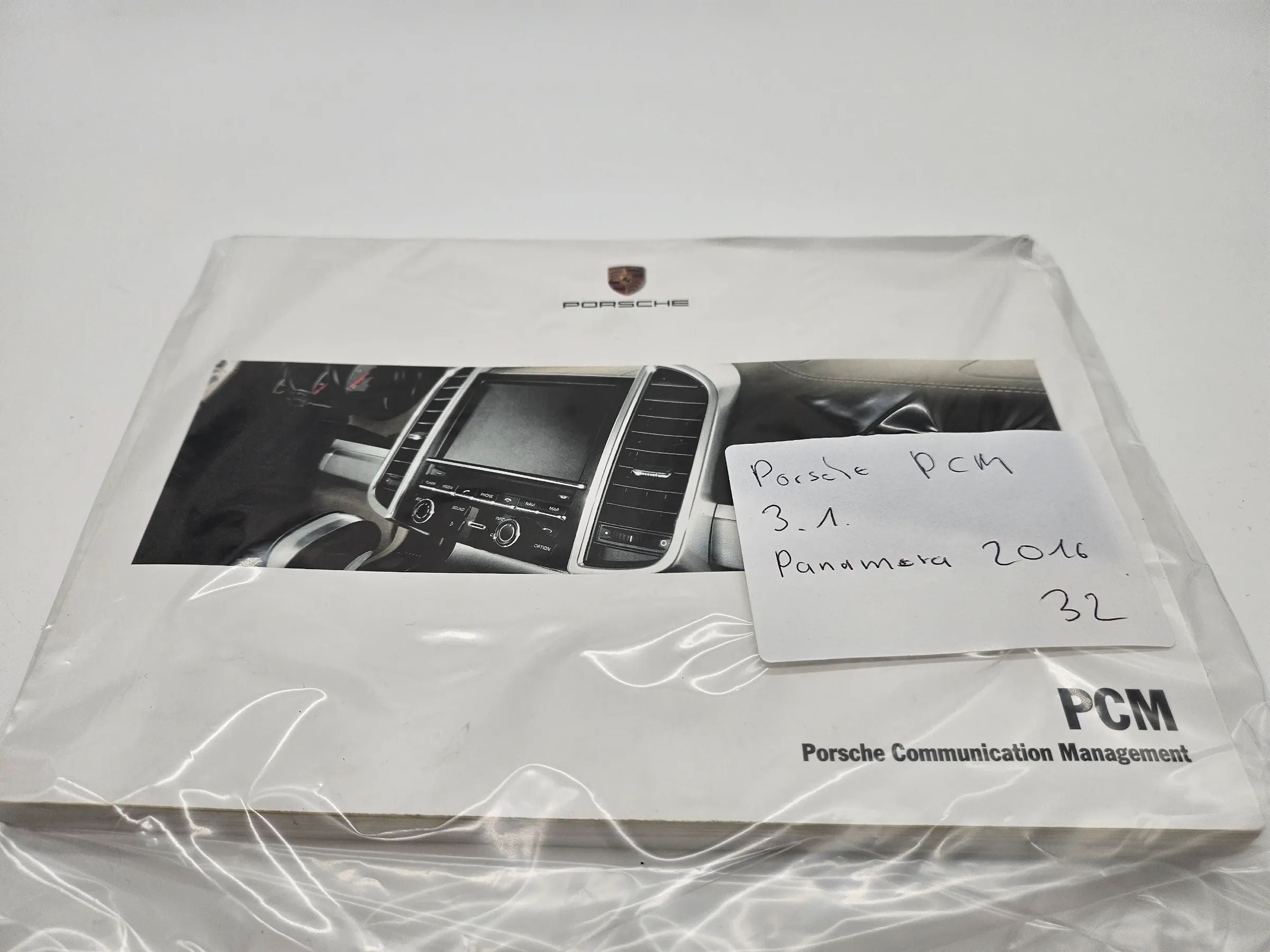 Original Porsche 970 Panamera 4 , 4S ,Turbo  2016 PCM Anleitung 3.1 englisch