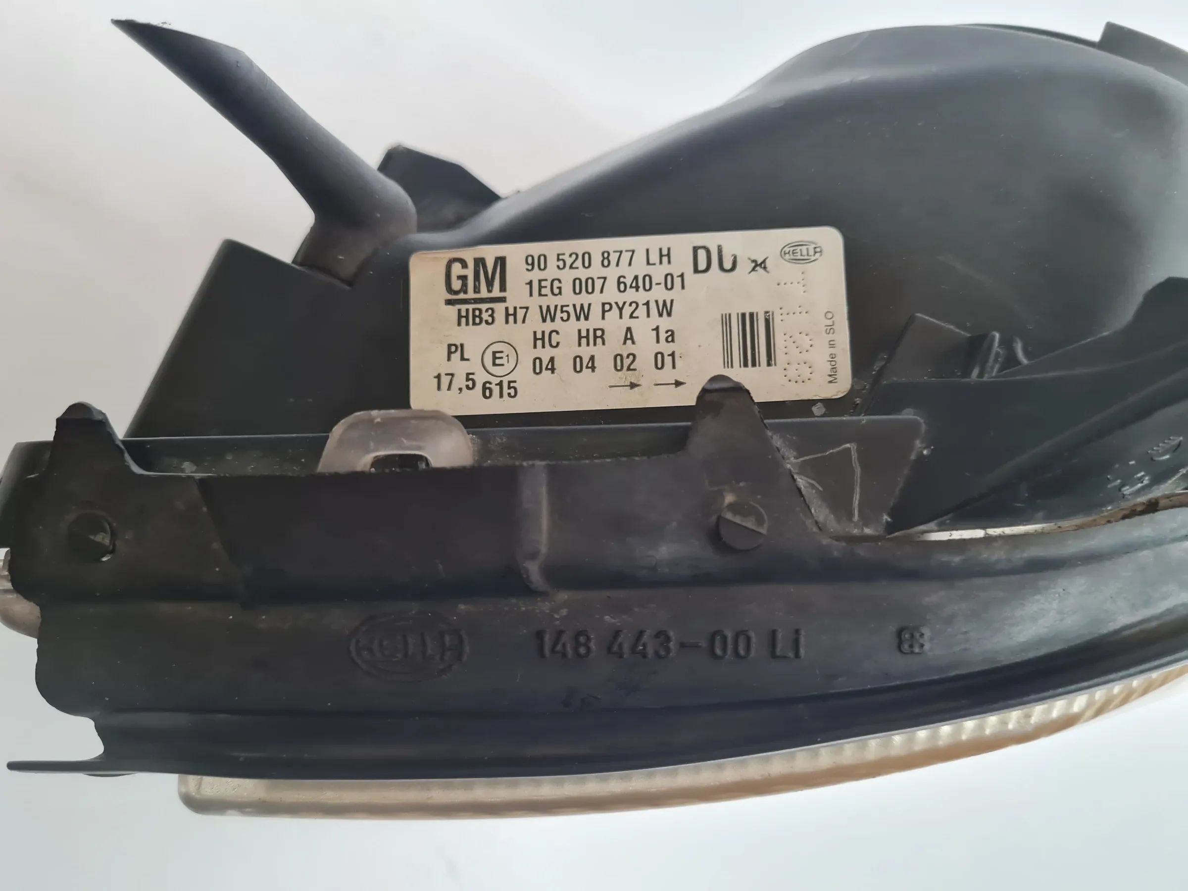 Original Opel Astra G (T98) Scheinwerfer/Frontleuchte Links 90520877LH / 148437