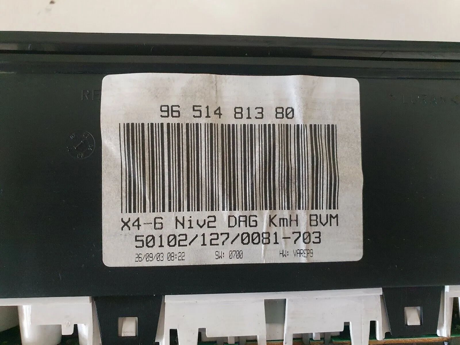 ⭐⭐⭐⭐⭐ Tachimetro originale quadro strumenti Citroen C5 9651481380 ⭐⭐⭐⭐⭐