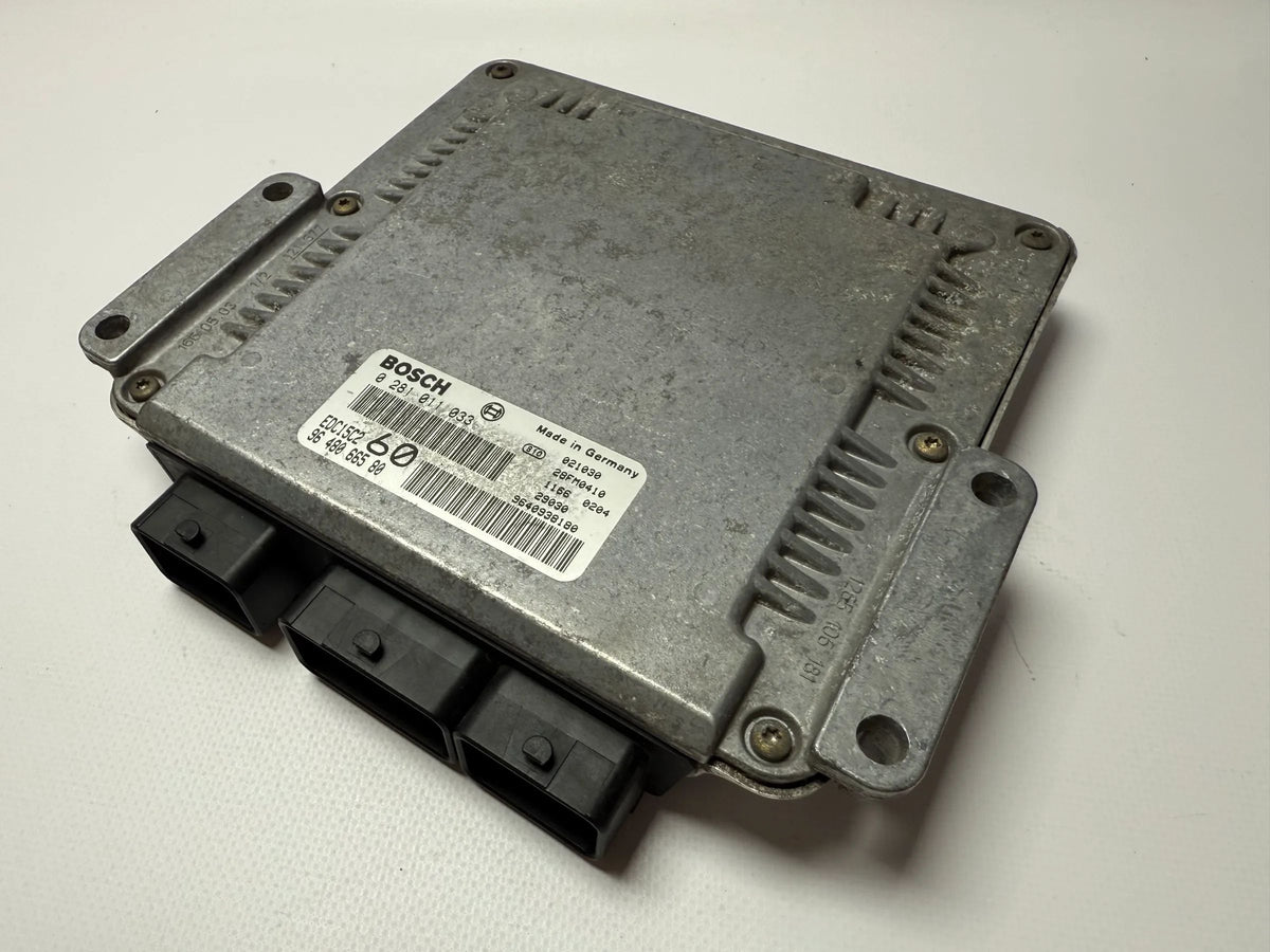 Оригинальный блок управления двигателем Fiat Ulysse 2.2 JTD дизельный 9648066580