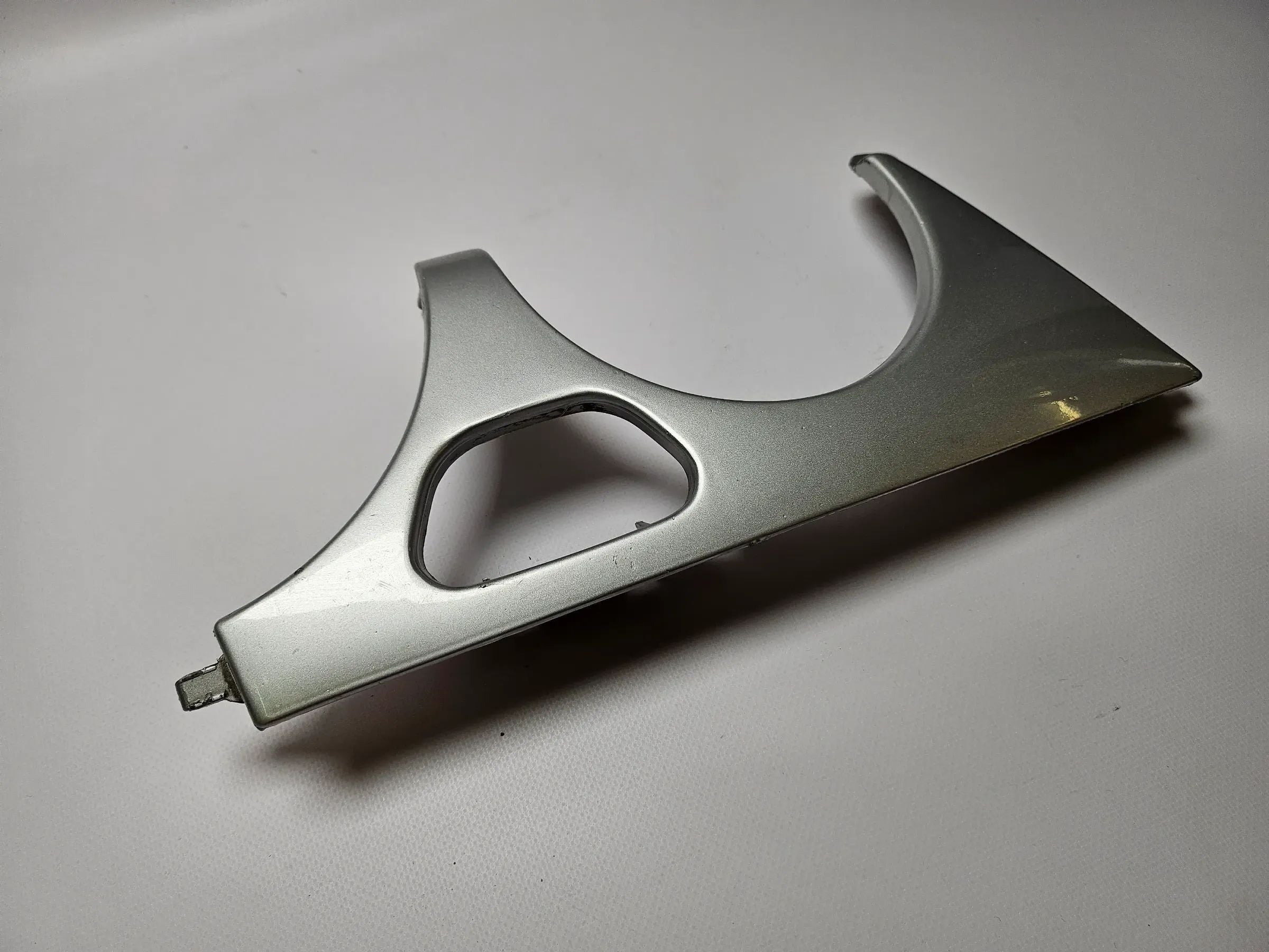 Original Mercedes W210 embellecedor de faro derecho plateado A2108200412