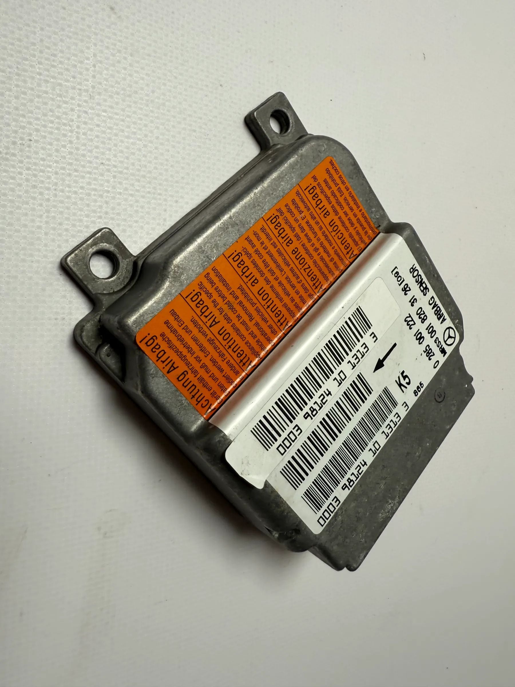 Originale Mercedes Benz W168 A-Klasse Centralina Airbag 0018203126 / A0018203126