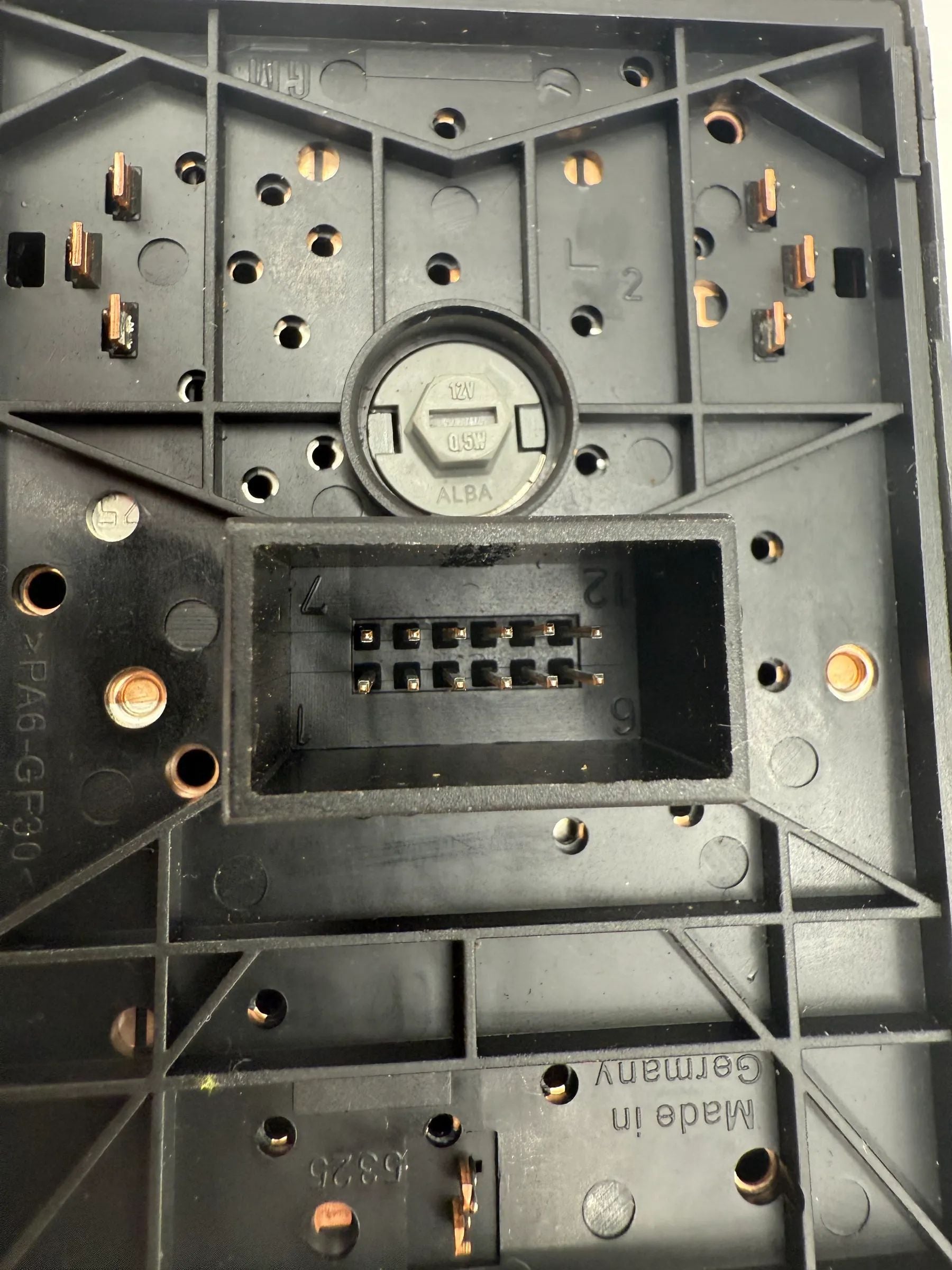 Original Opel Corsa C light switch switch light NSL regulator 9116612 