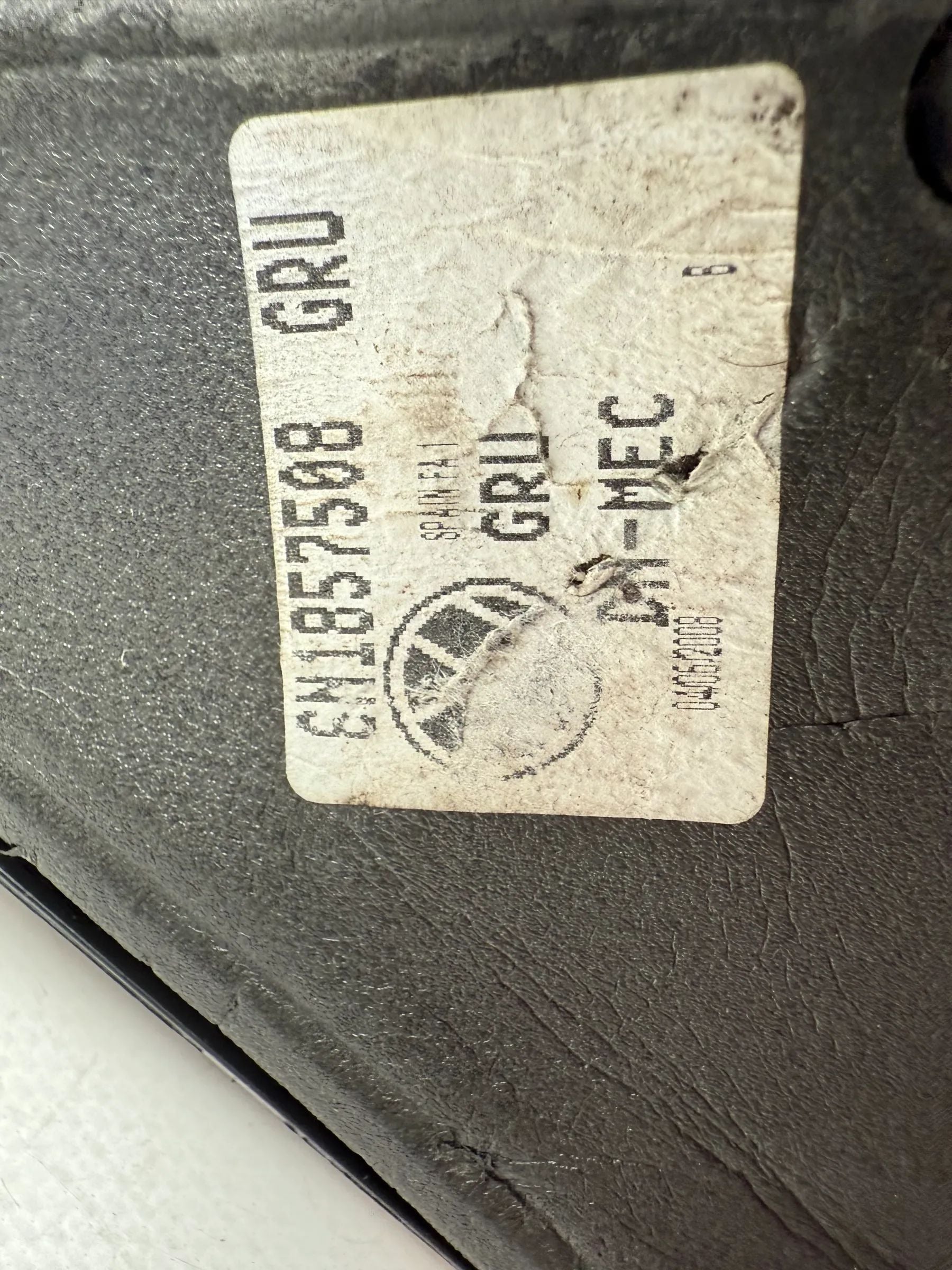 VW Polo 50 Specchietto Retrovisore Esterno Meccanico Destro Blu 6N1857508 GRU / 202272