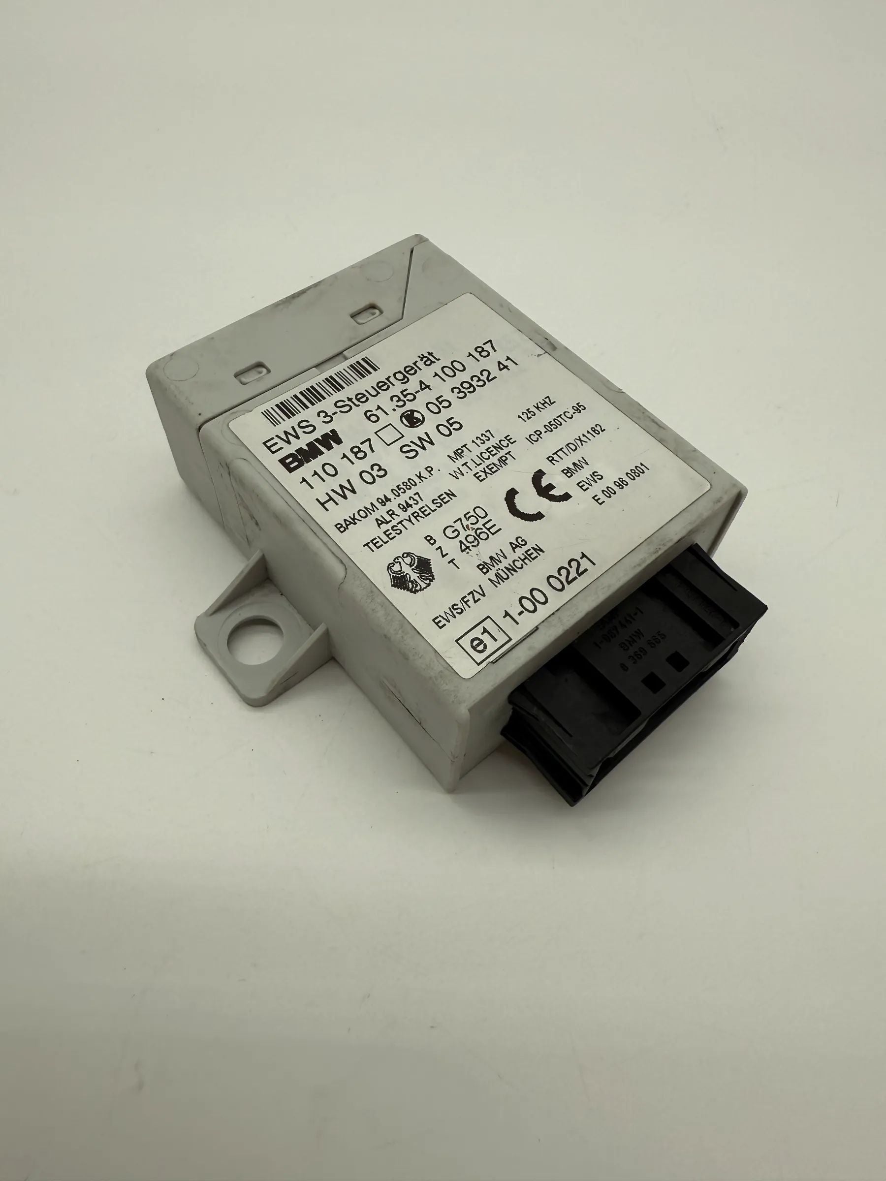BMW E46 Berlina 320i Centralina Blocco Avviamento LK 61354100187 05393241