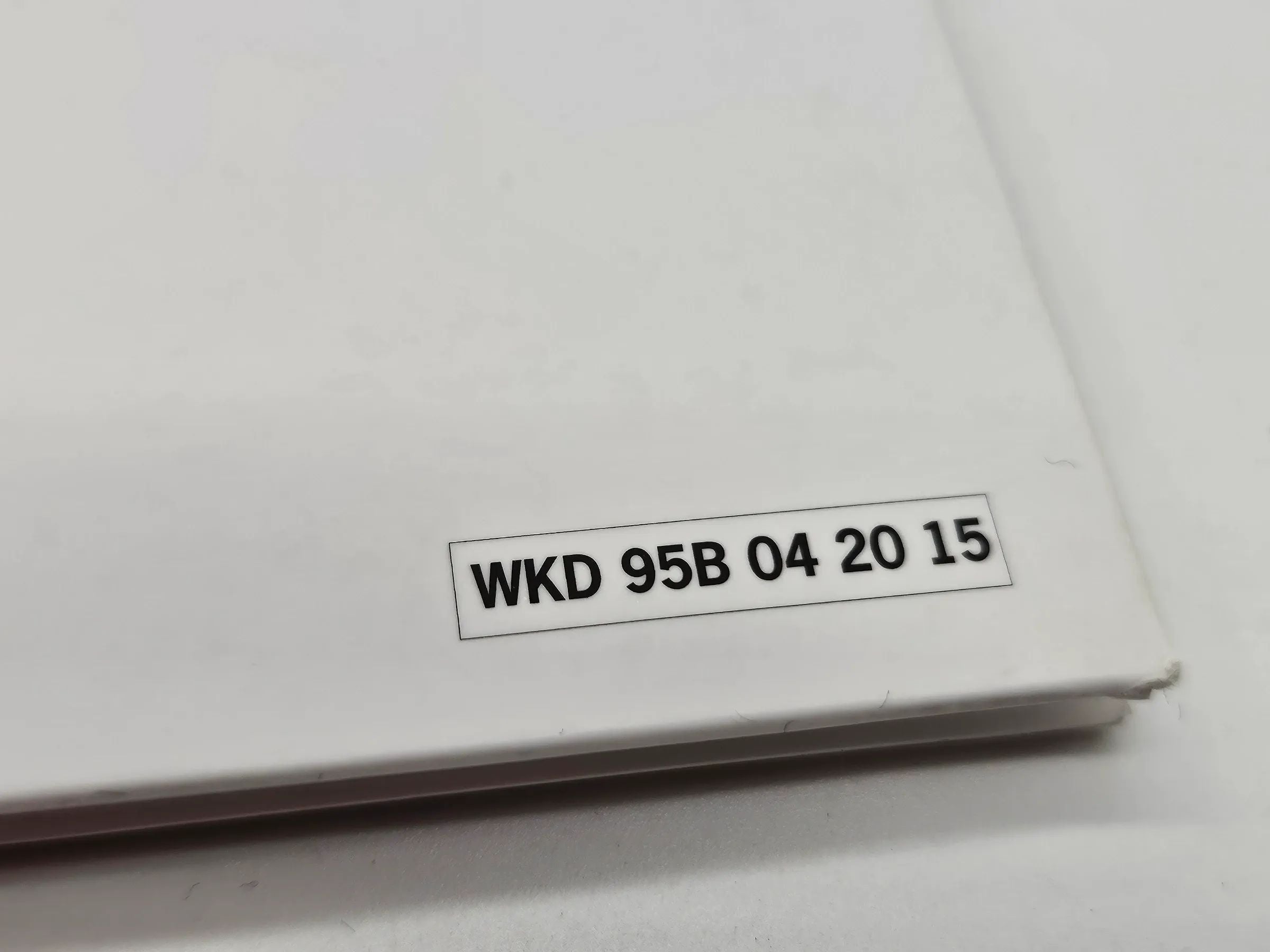 Original Porsche Macan 2015 Schnell Betriebsanleitung WKD95B042015 englisch
