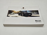 Original Porsche Macan 2016 Betriebsanleitung Handbuch WKD95B002116 englisch