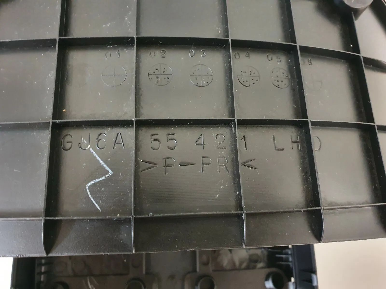 ⭐⭐ orig Verkleidung Lenksäule/Tacho GJ6A55421 GJ6A60221  Mazda 6 GG/GY 02-07 ⭐⭐