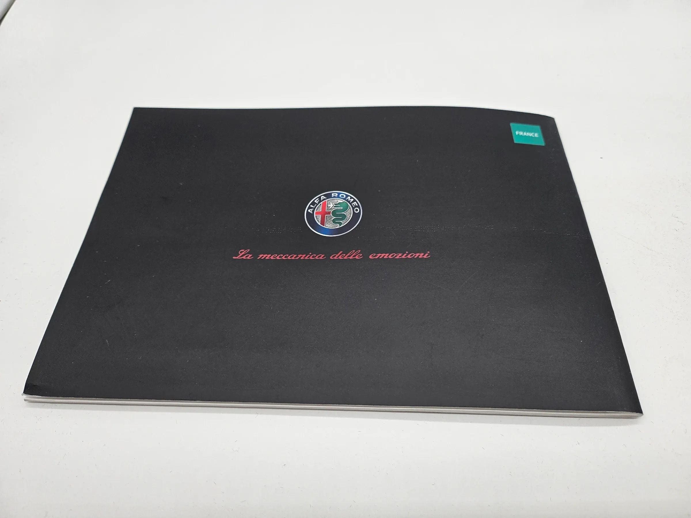 Original Alfa Romeo GIULIA Serviceheft Scheckheft 2016 Französisch