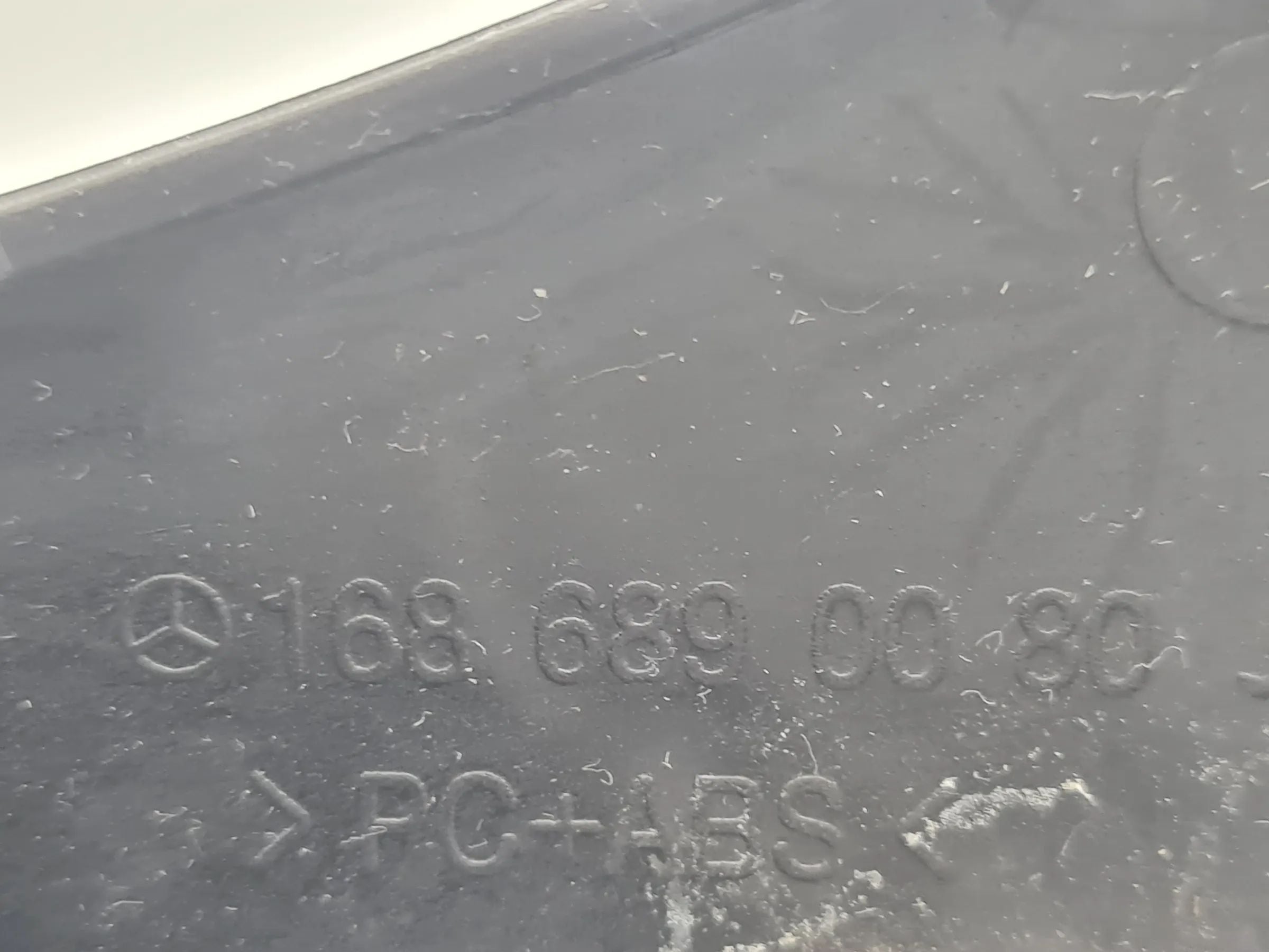 Original Mercedes-Benz A-Klasse (W168), cover interruttore luci, A1685450191