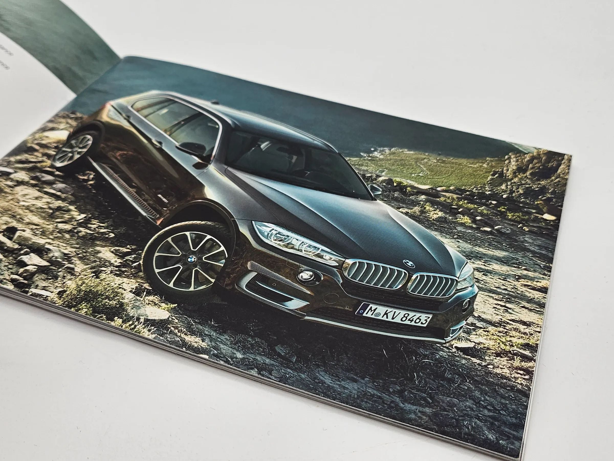 Original BMW X5 F15   X6 Quick Bedienungsanleitung 2015 Bordbuch englisch