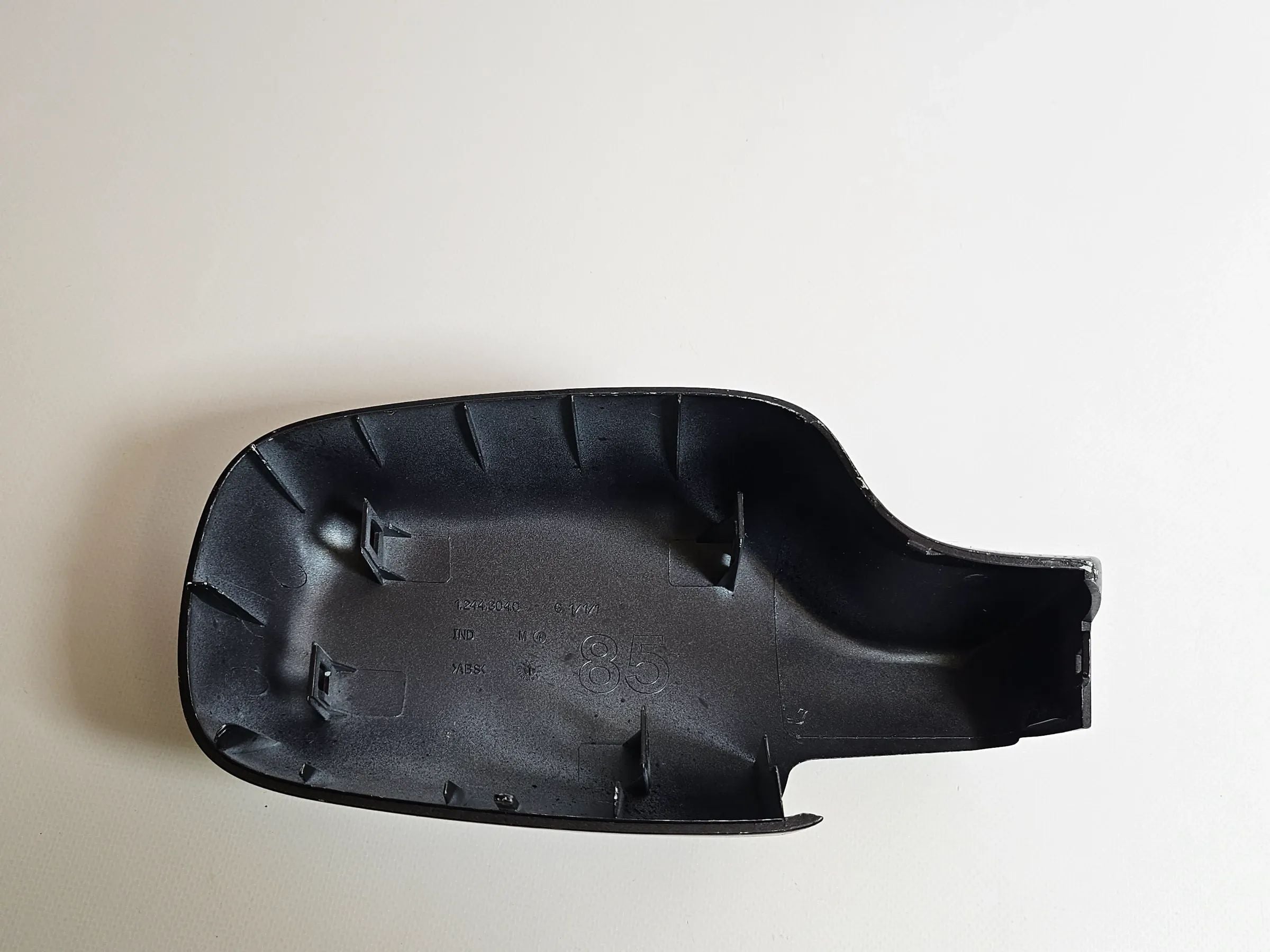 Original Renault Model Spiegelkappe  links dunkelgrau lackiert 12443040
