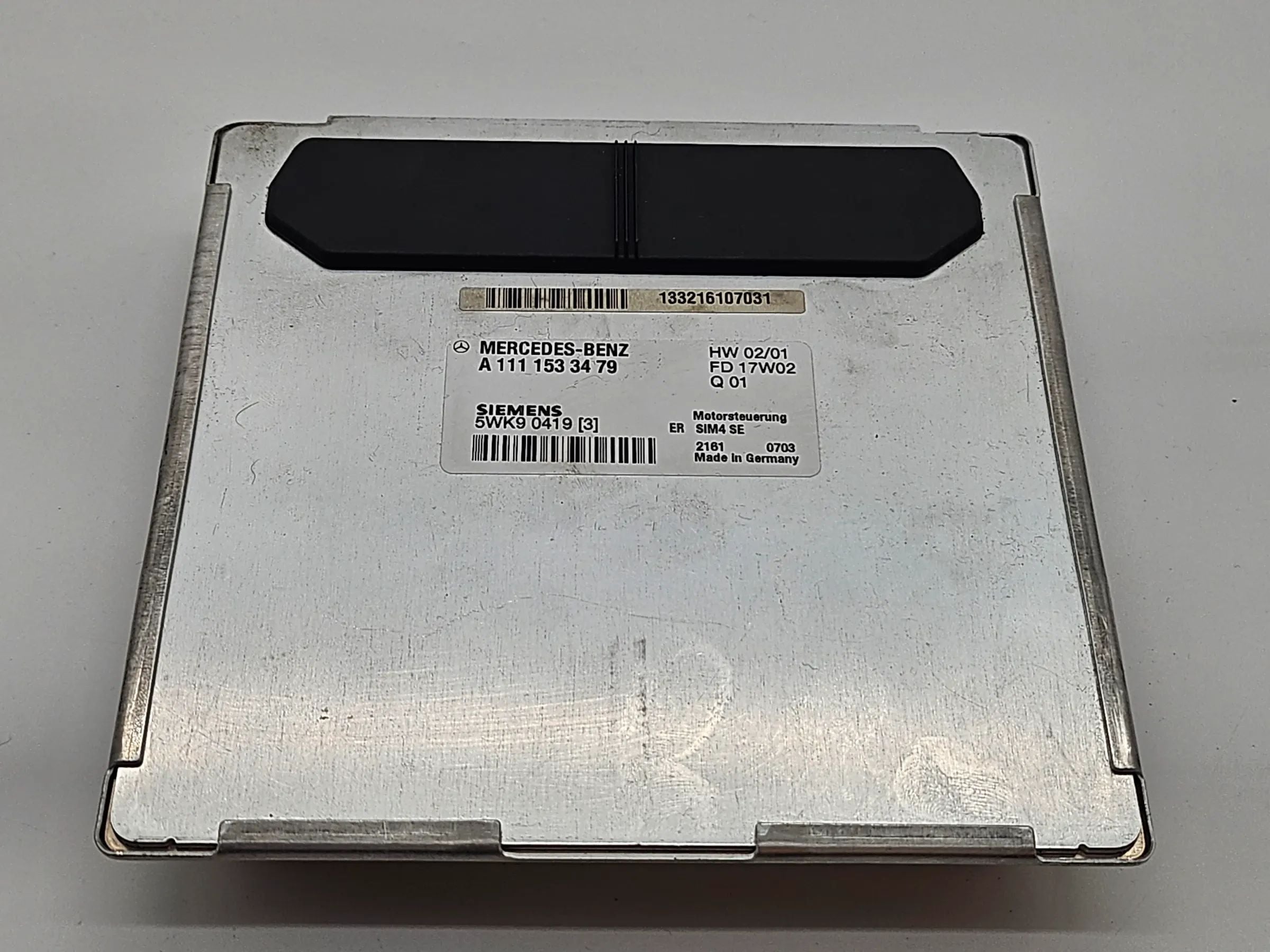 Original MB C Klasse W203 C180 Steuergerät Motor A1111533479 5WK90419 SIEMENS