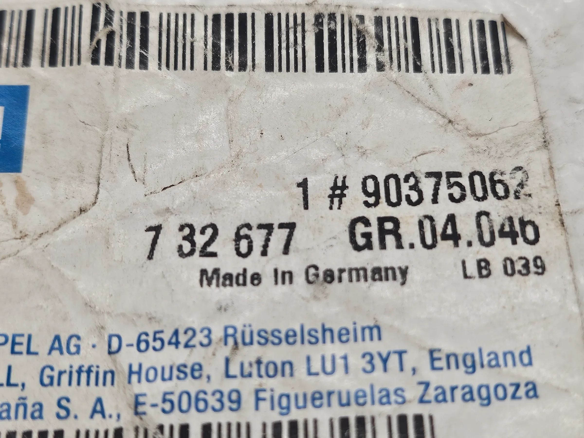 Original Opel GM Rastbuchse Arretierung Schaltwelle  F18 F20 Getriebe 90375062