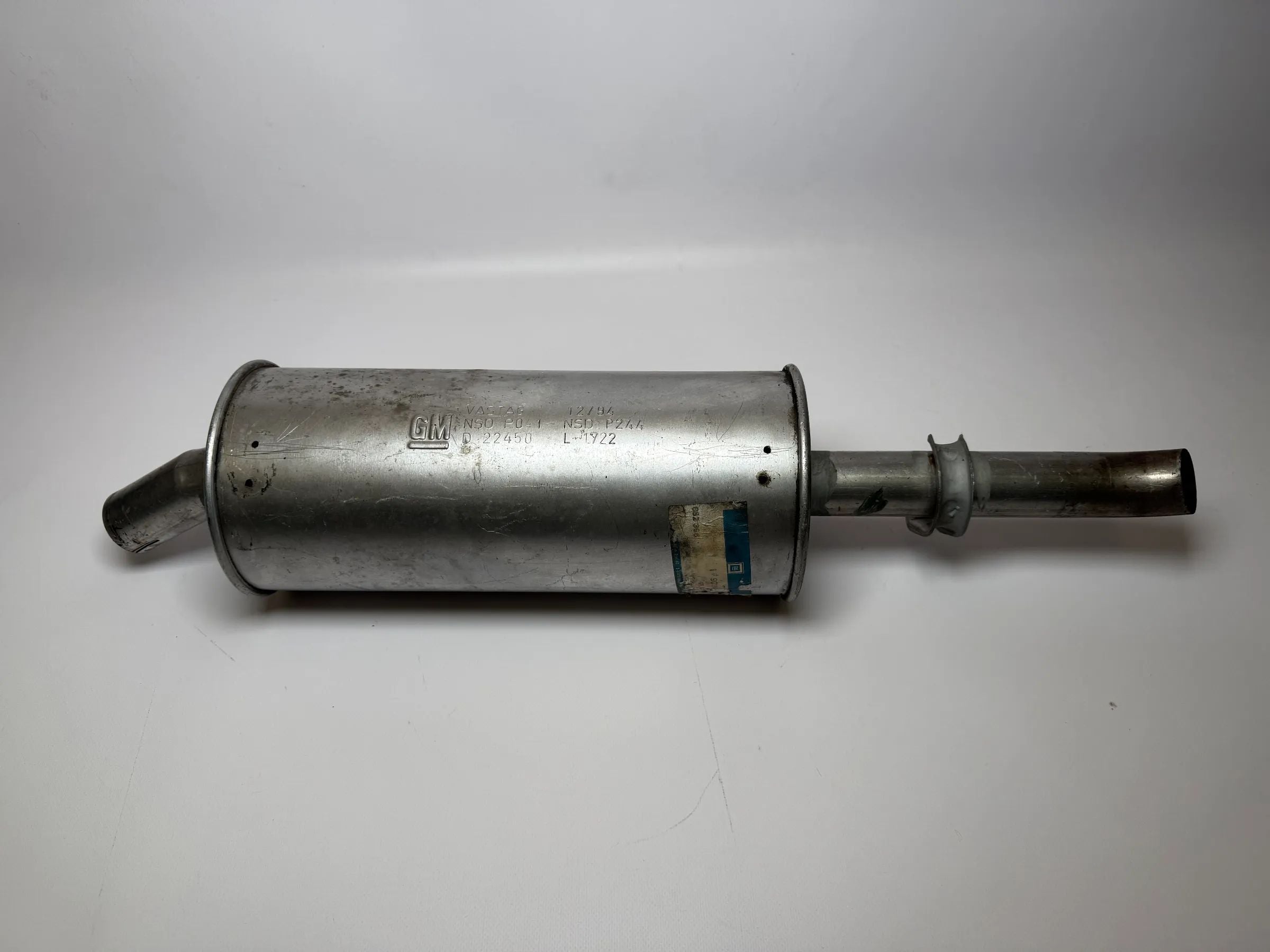 Oryginalny końcowy tłumik Opel/GM (Kadett) 862396 / 90114XXX