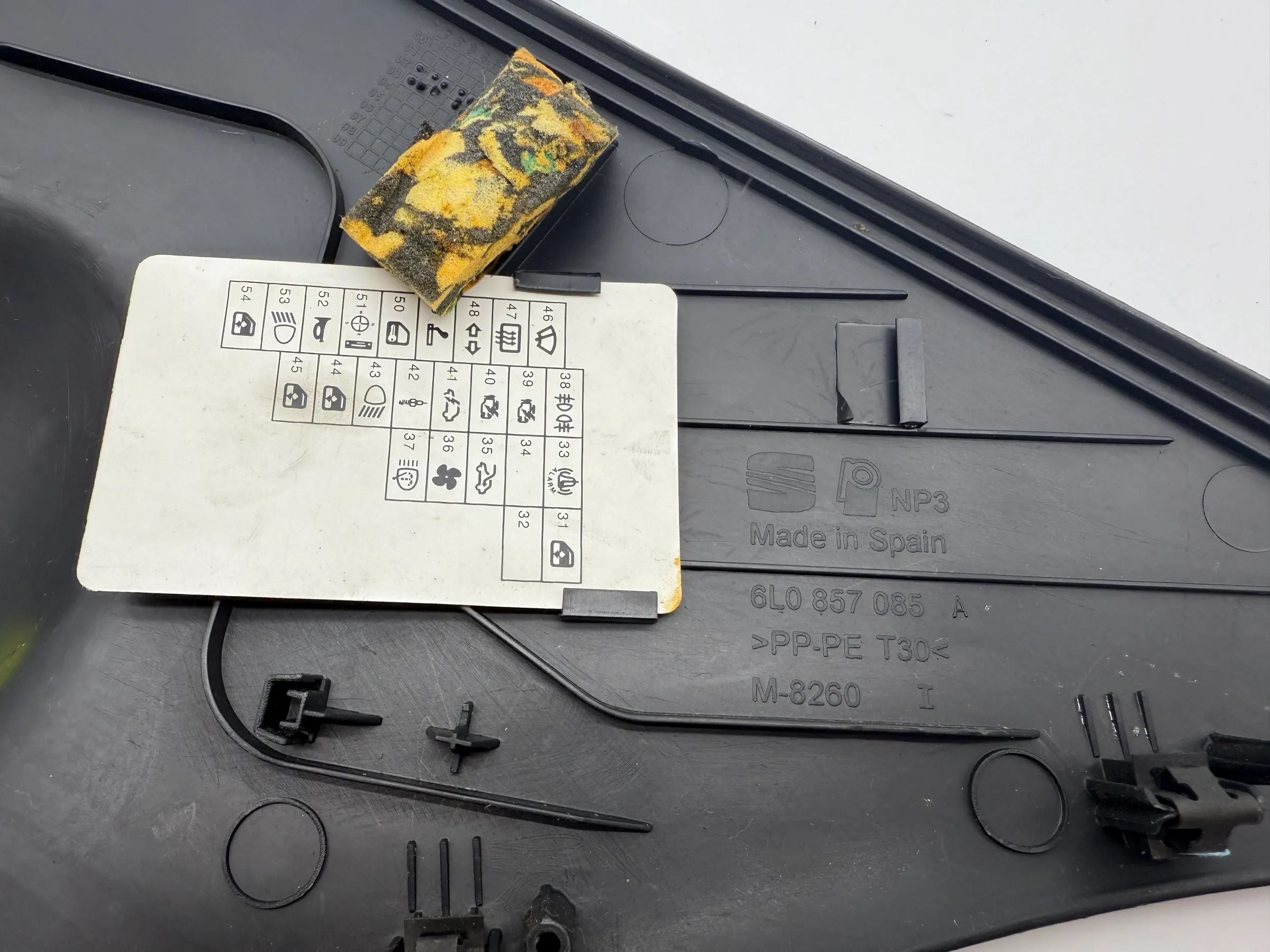 Original Seat Ibiza III 3 6L1 Interior Trim Left 6L0857085A